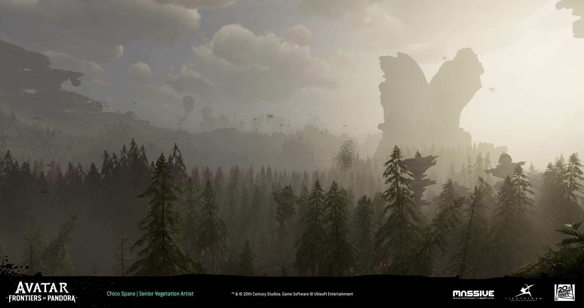 ArtStation - Avatar:Frontiers of Pandora - Clouded Forest