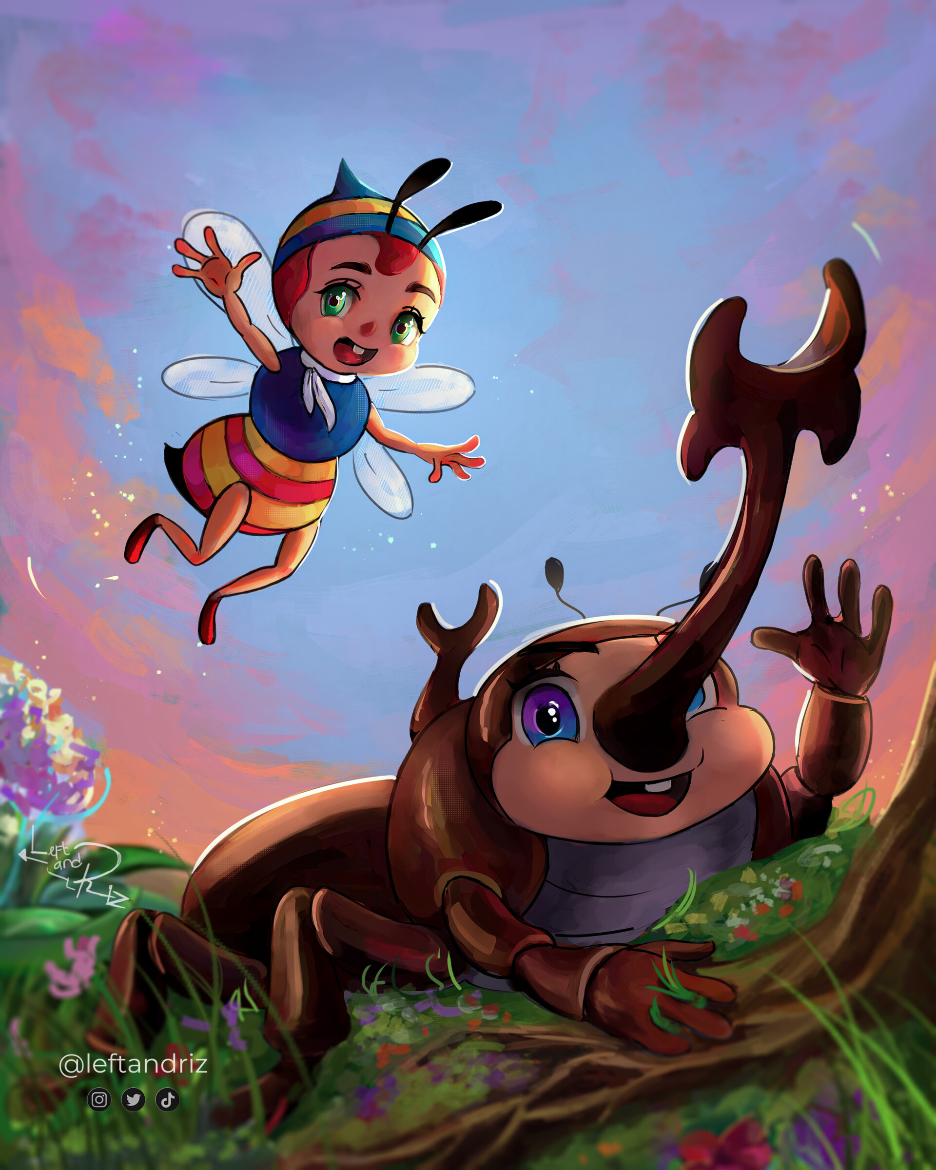 ArtStation - The Adventures of Hutch the Honeybee Fanart