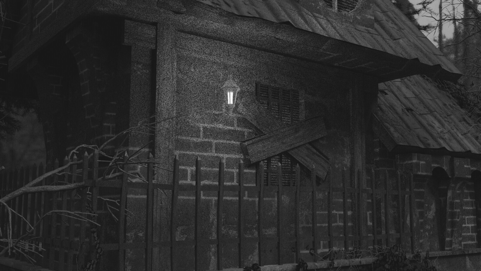 Horror game visual concept