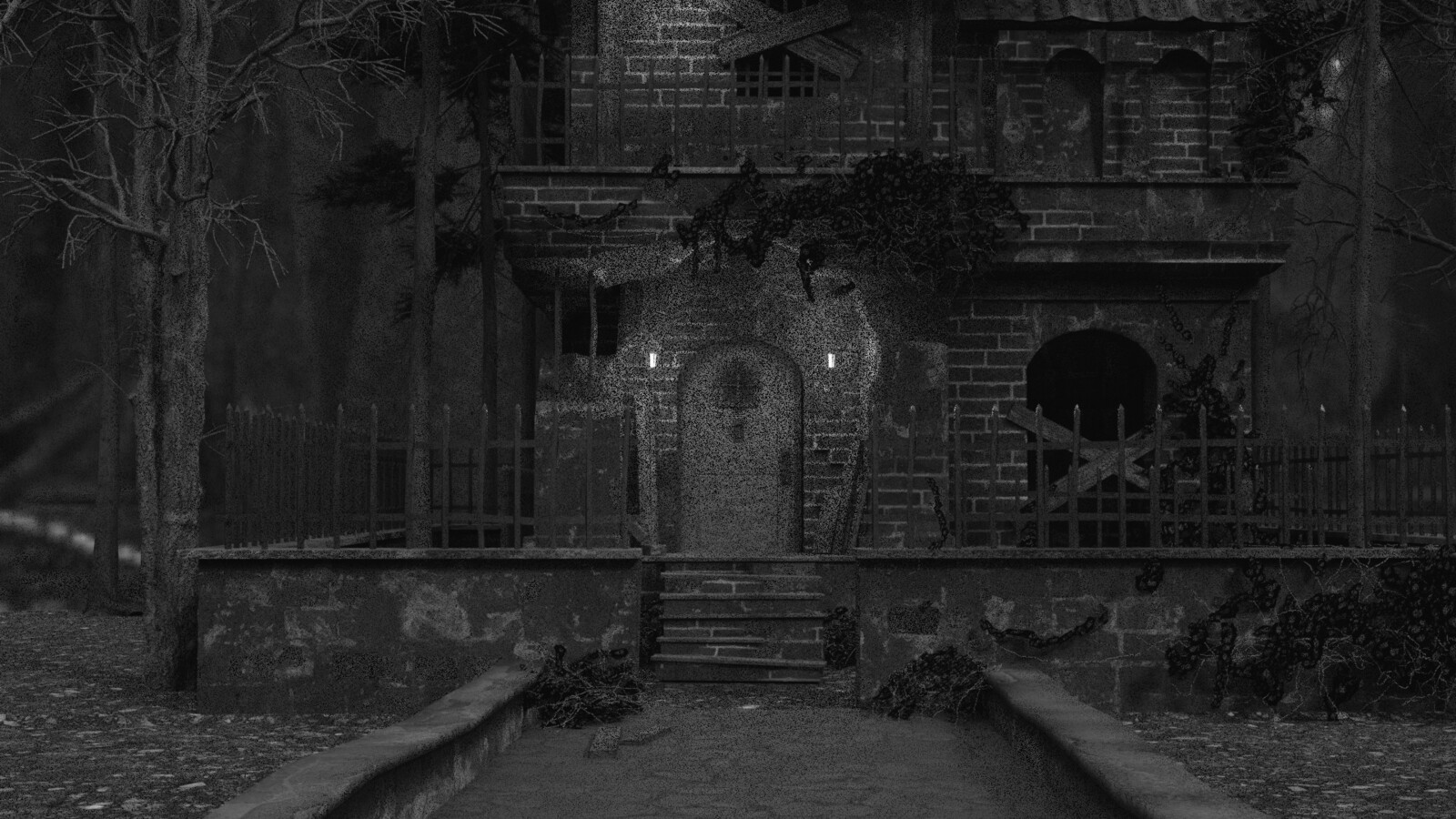 Horror game visual concept