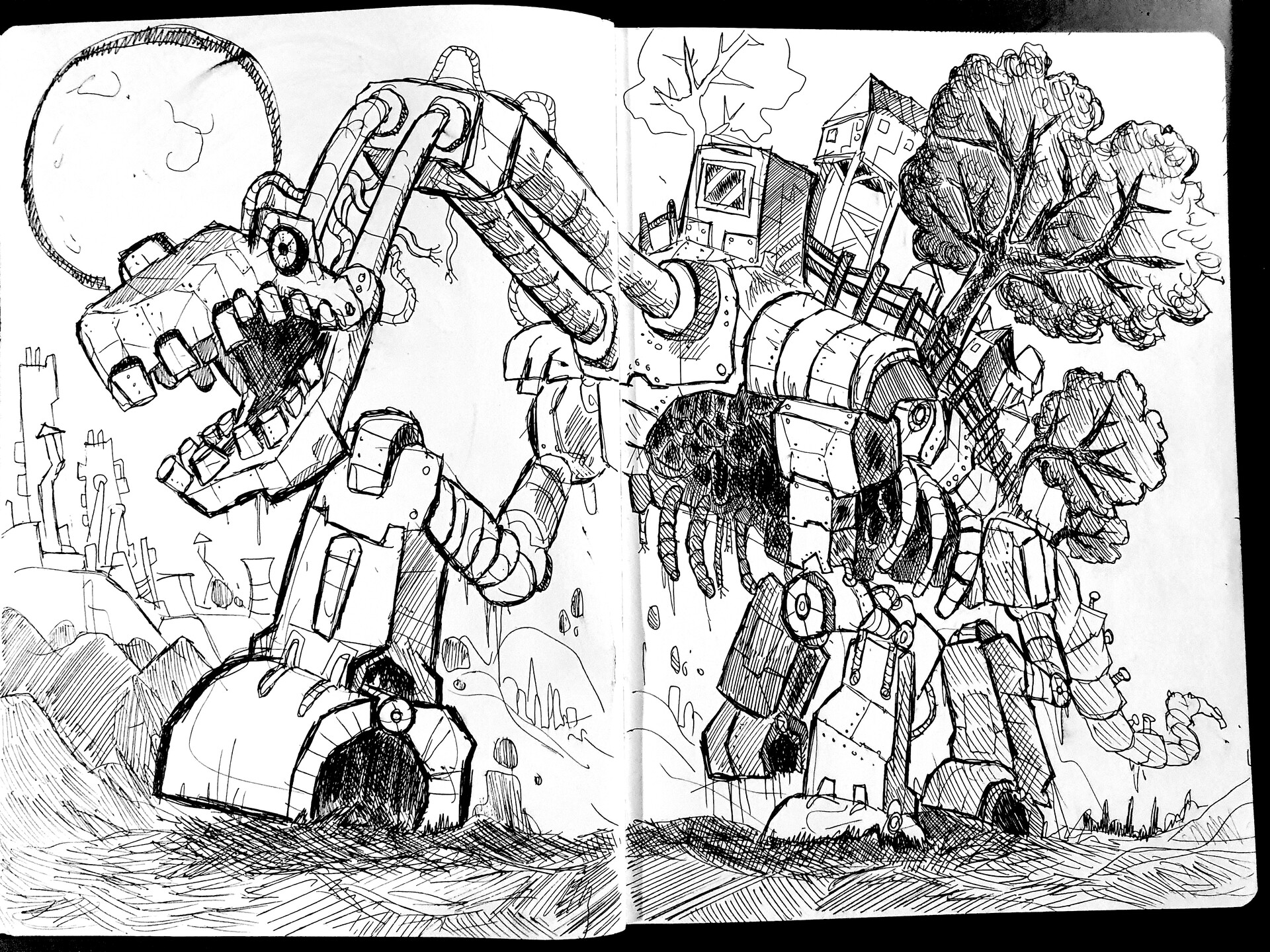 ArtStation - Doodles Episode #8 - Sketchbook Work 2023