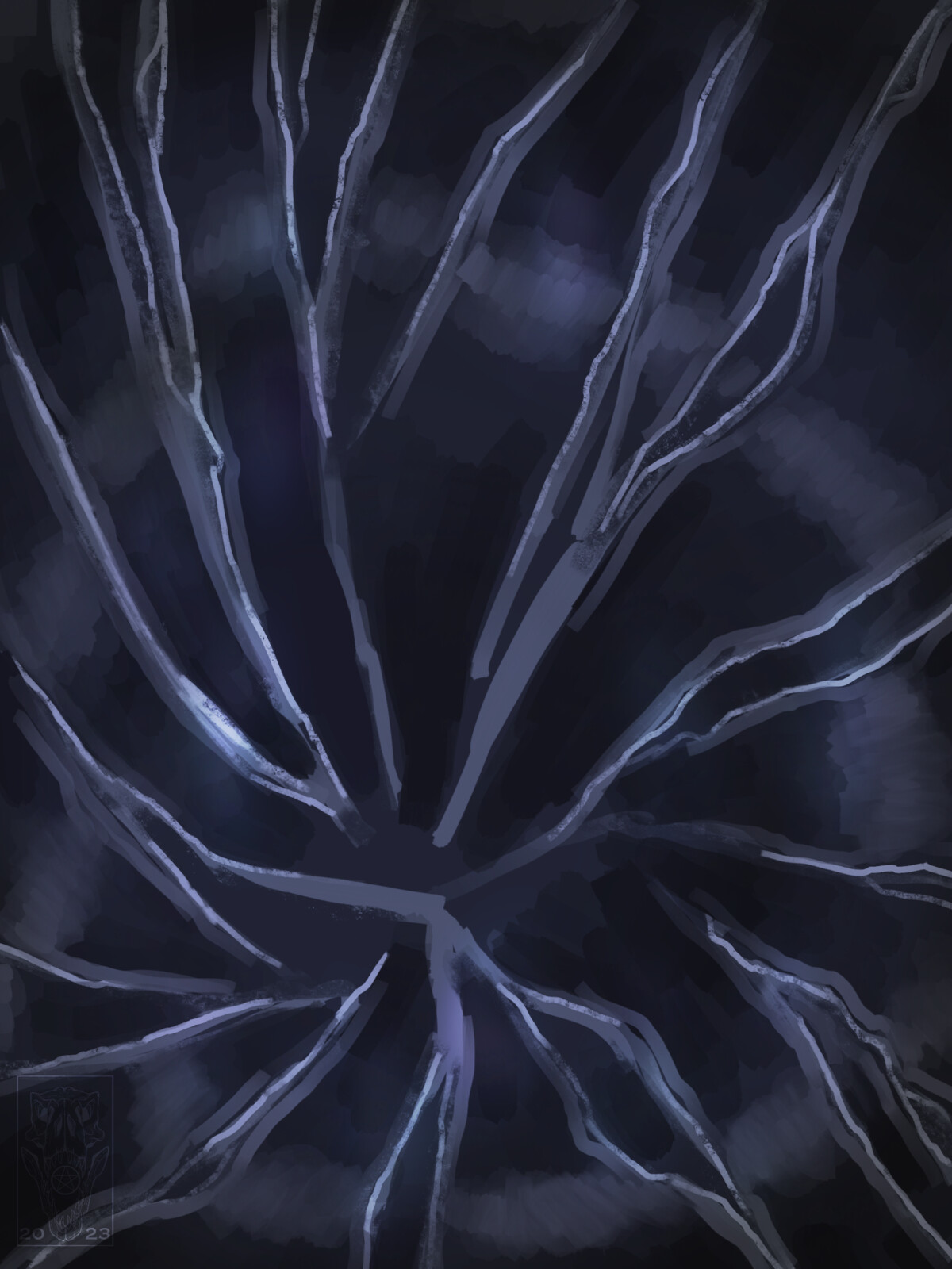 Mirror realm without light
