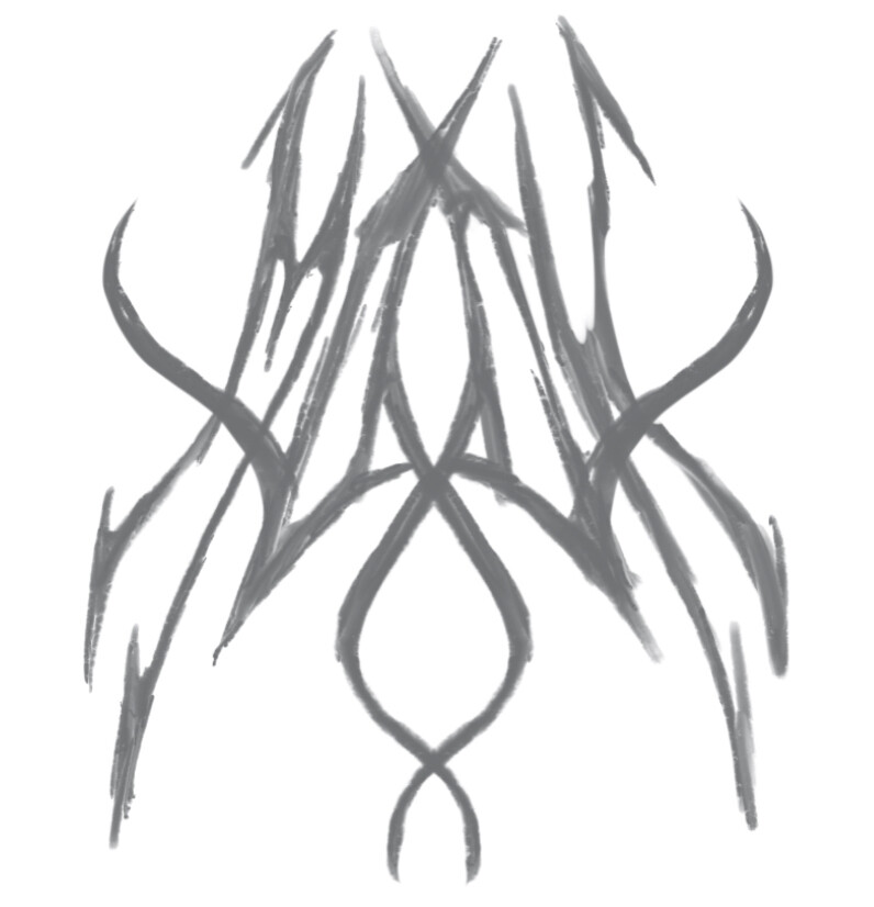 Logo for the band MOOK