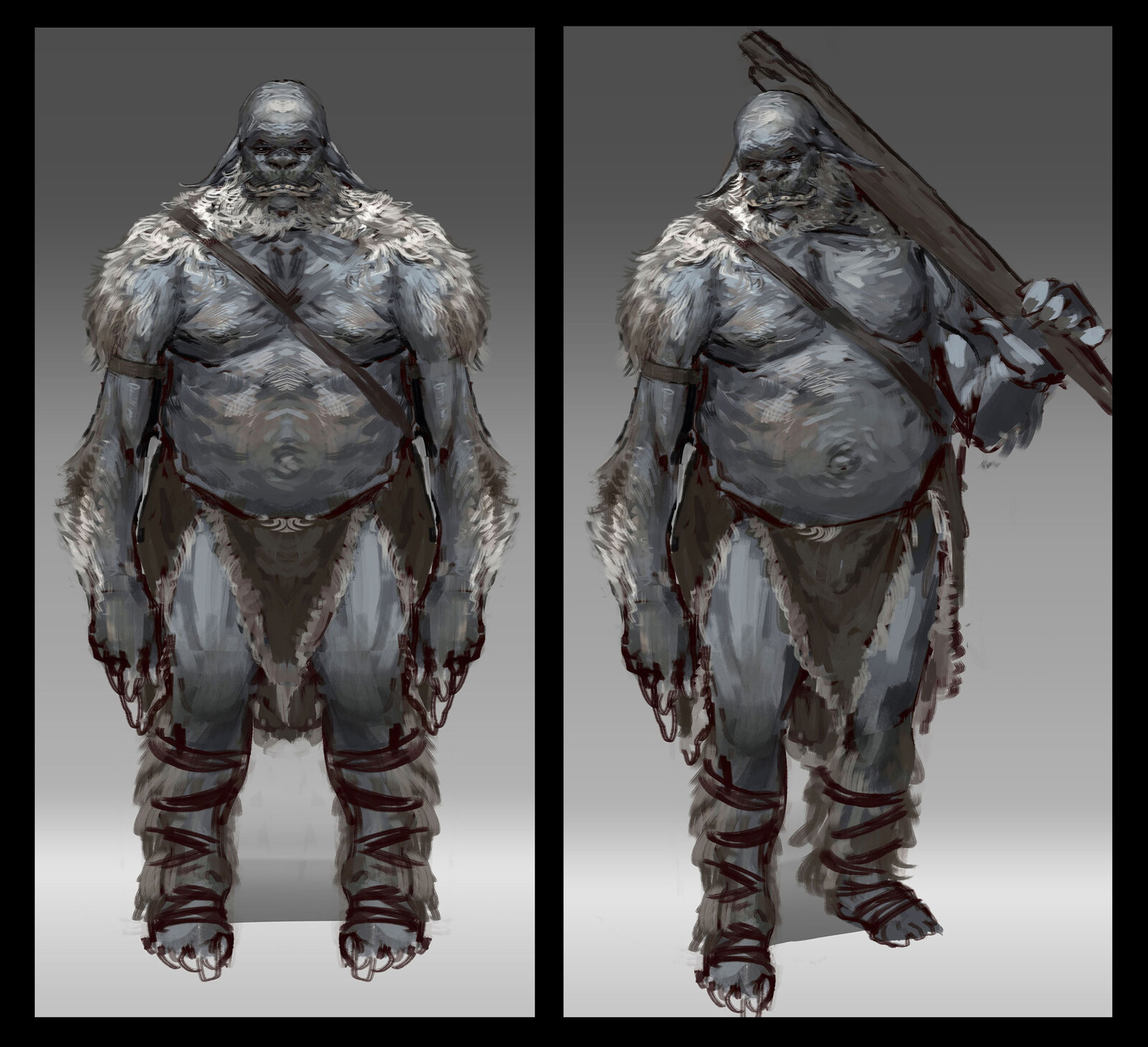 My take on Oblivion's Ogres