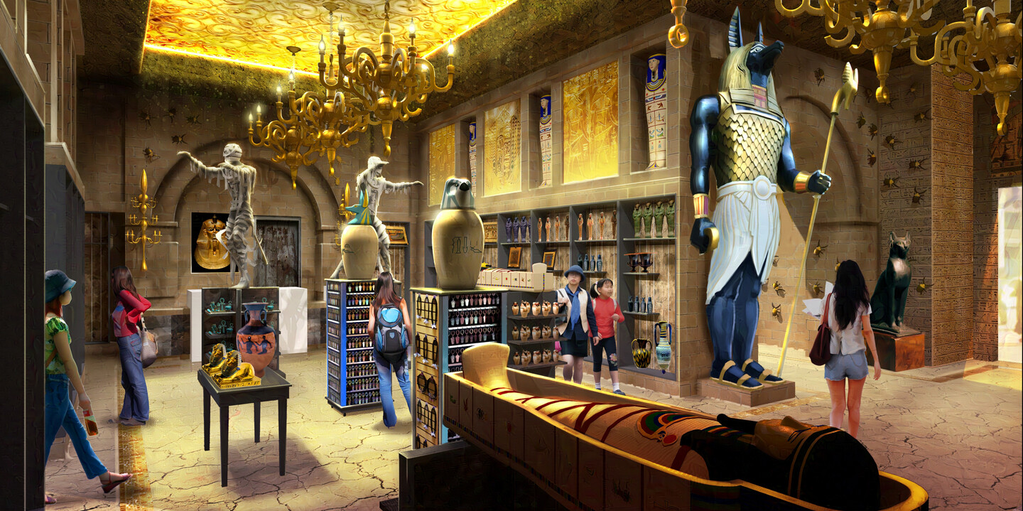 Universal Studios Beijing Epic Interiors