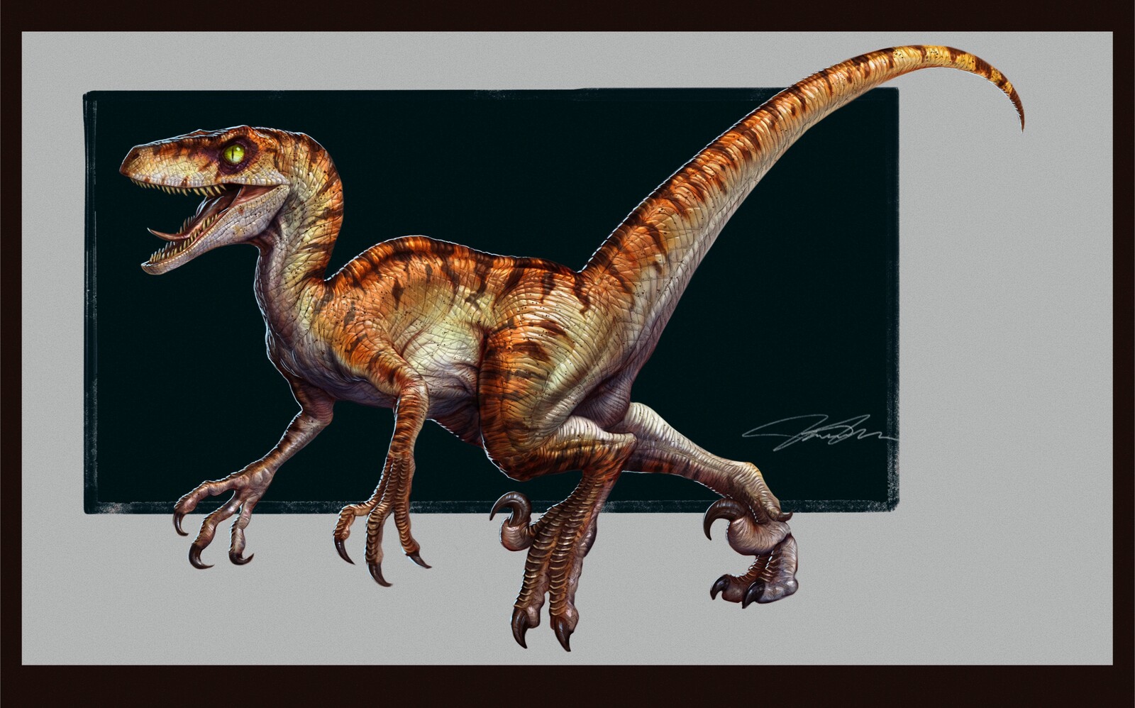 The Lost World Male Raptor