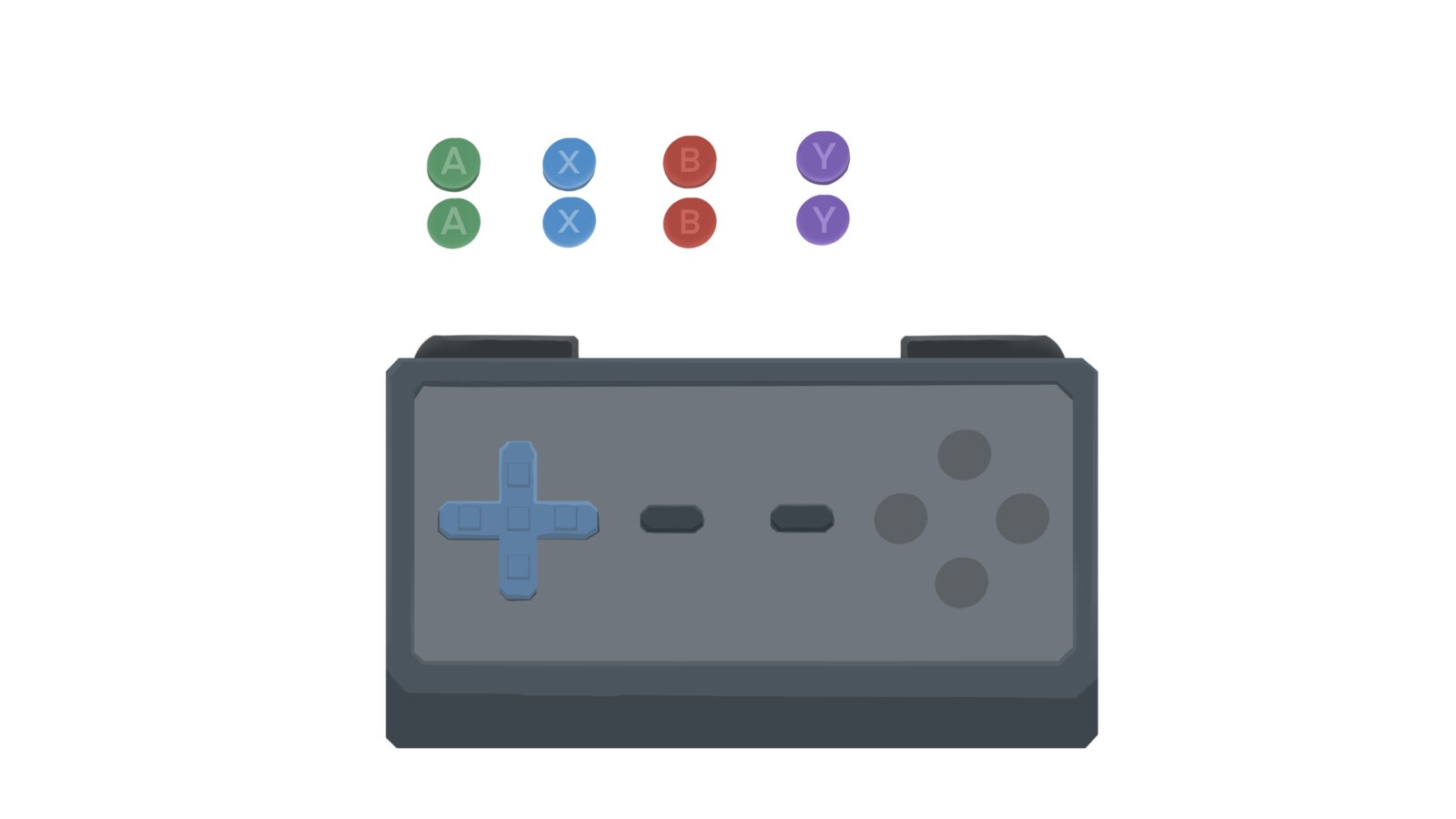 Game Controller PNG Asset