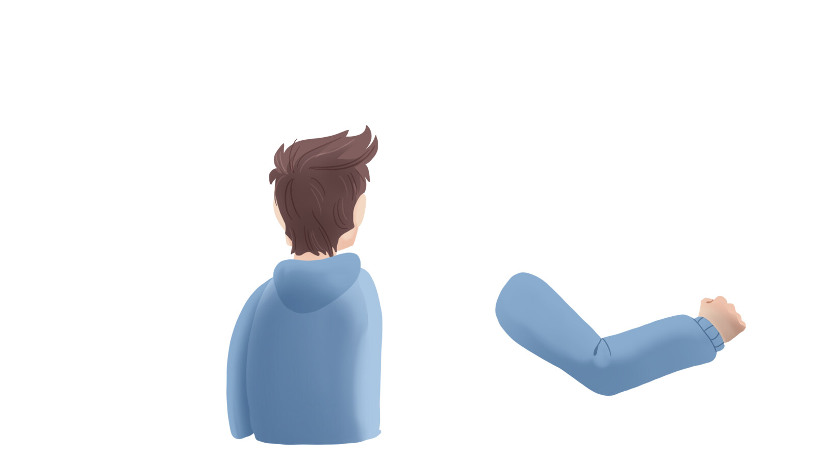MC + Rotating Arm PNG Asset