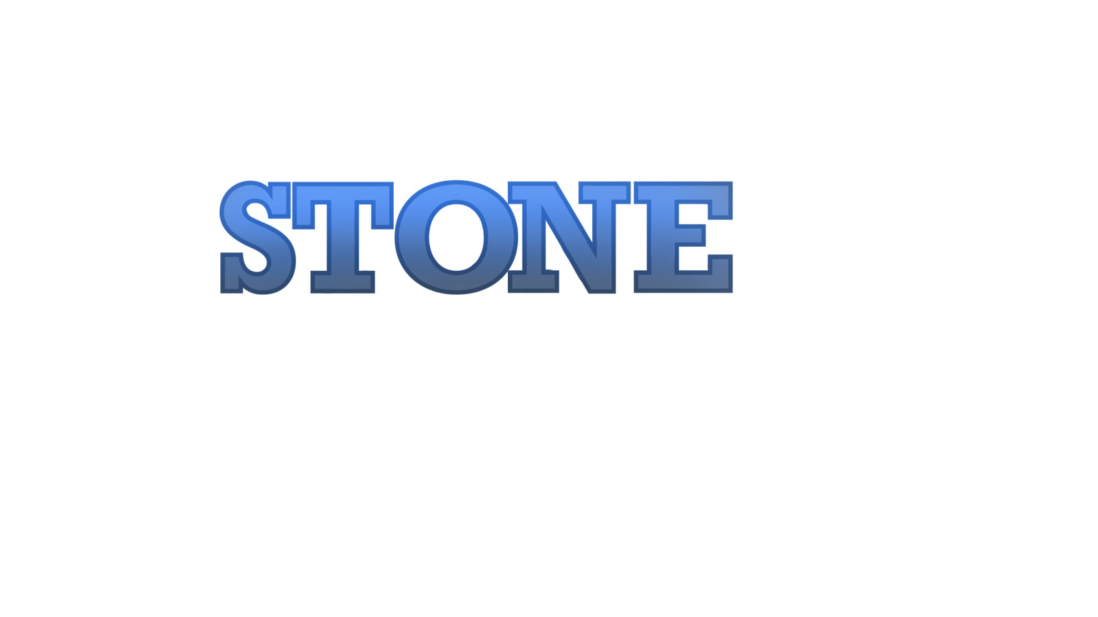 "Stone" w/o Stone
