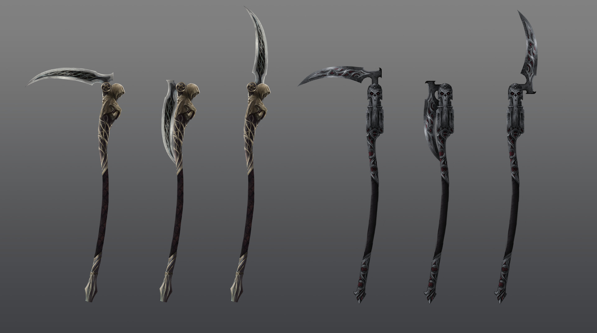 ArtStation - scythe weapon for Artmer Studio