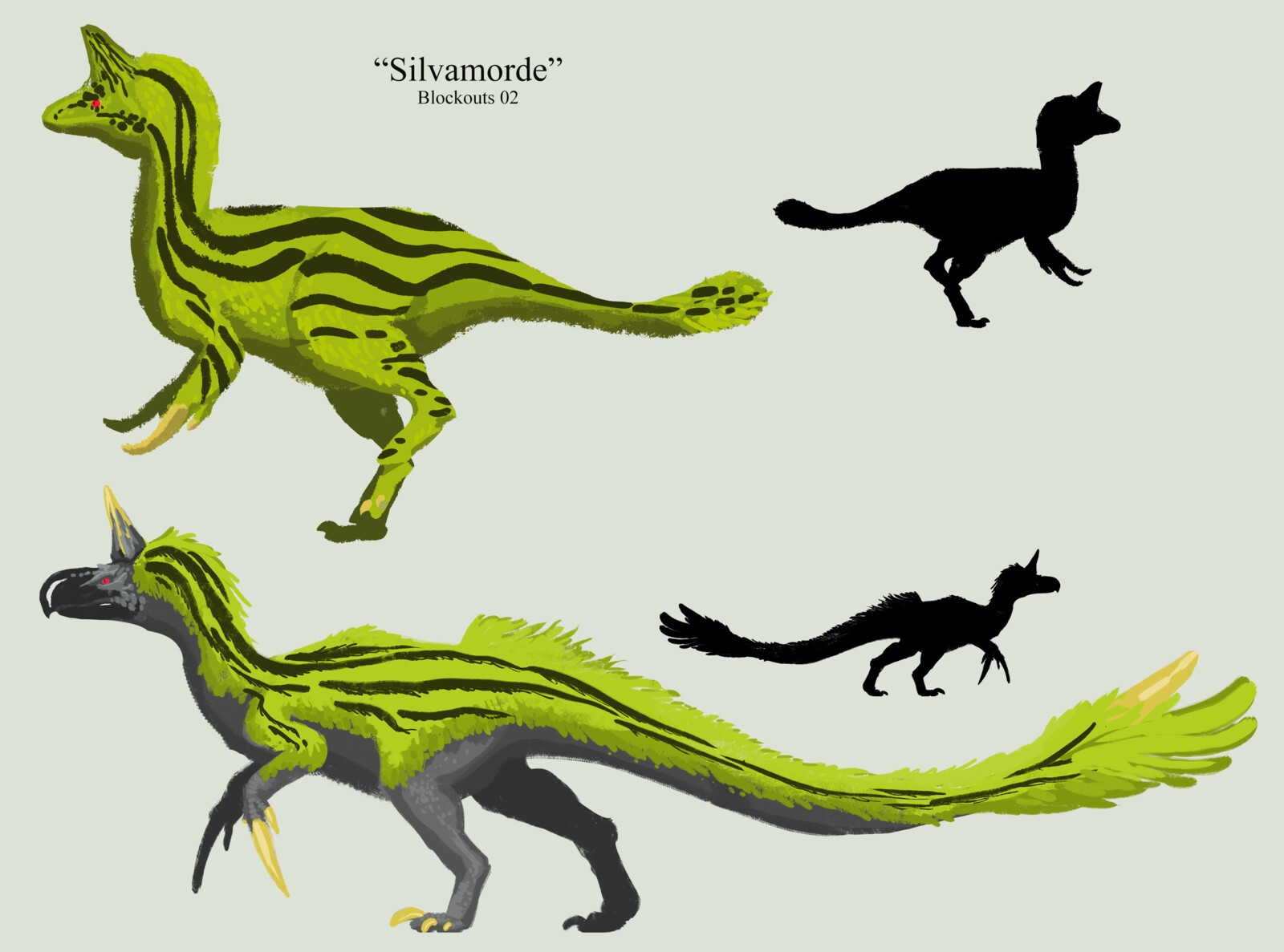 Early blockout sketches 2