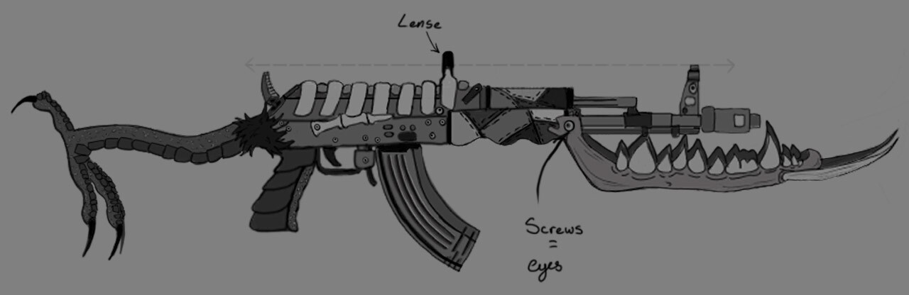 Original Concept, Changes were made in the final version.
