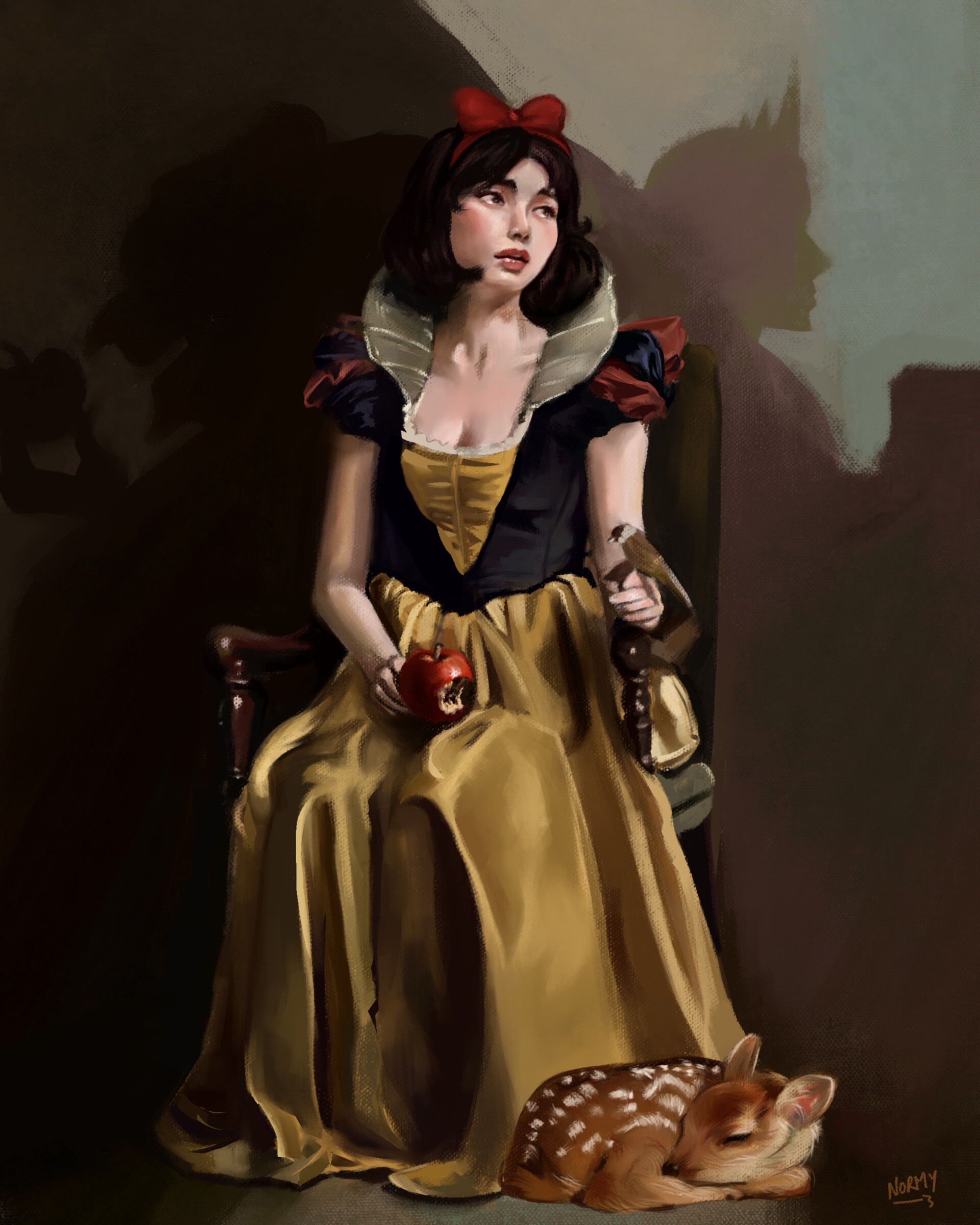 ArtStation - snow white