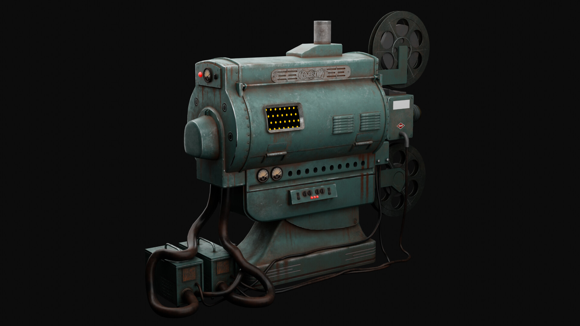 Artstation old film projector