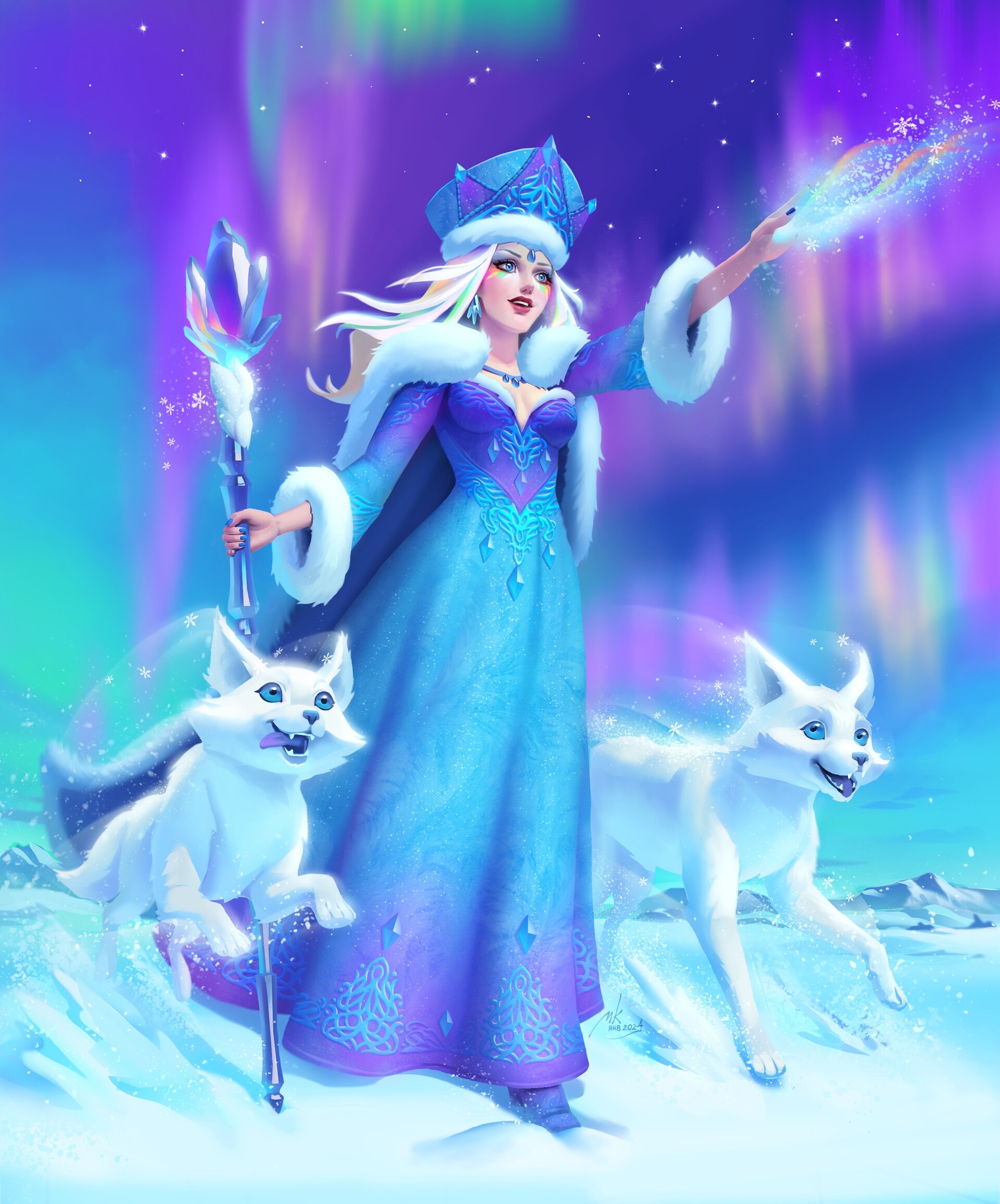 ArtStation - Snow Queen