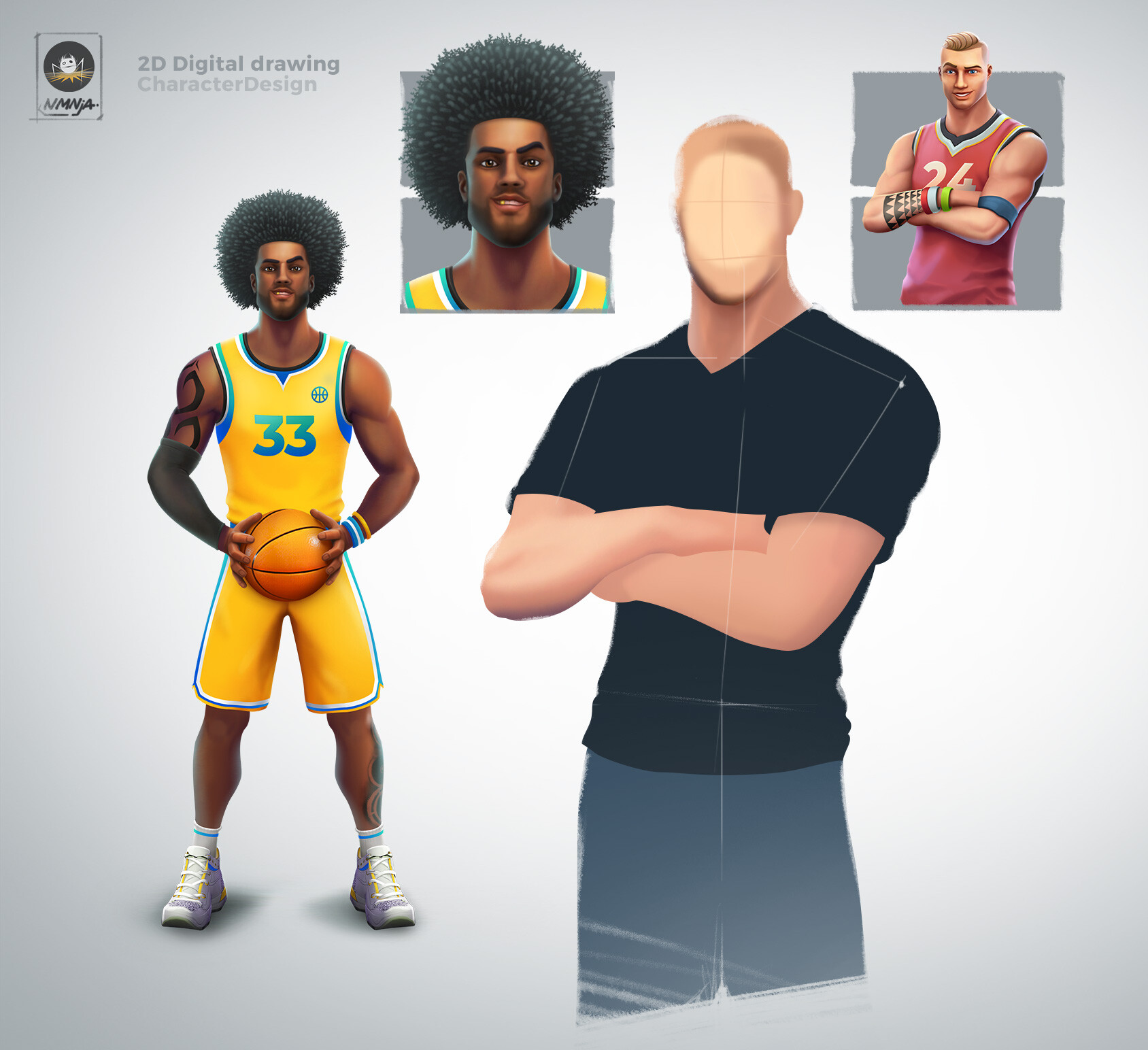 ArtStation - 2D Character / GameCharacter