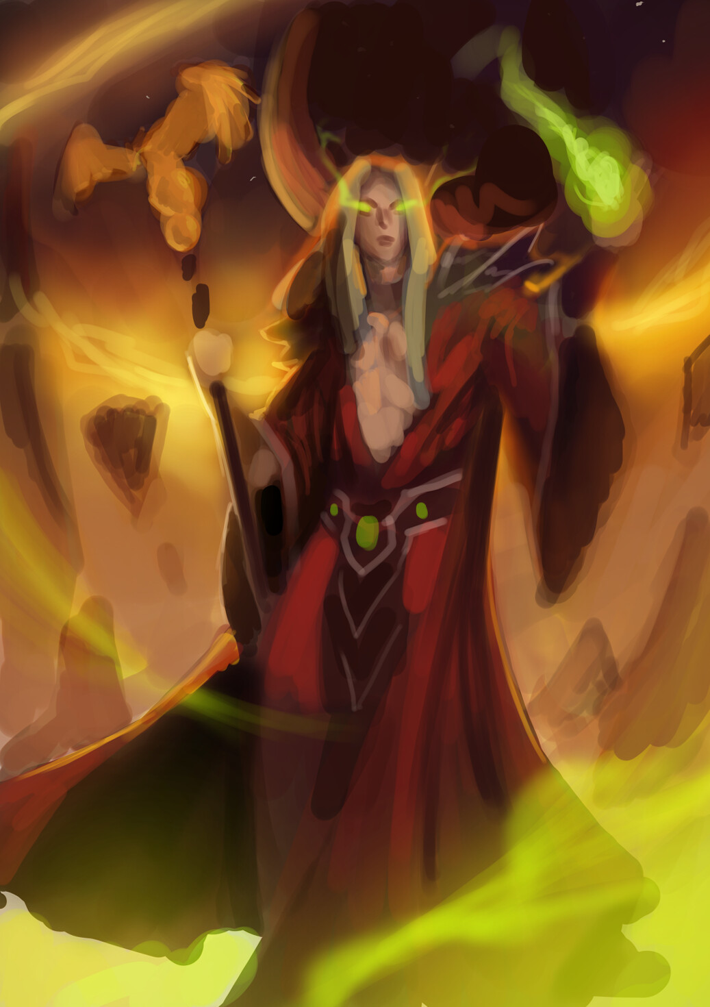 thumbnail painting for the digital image