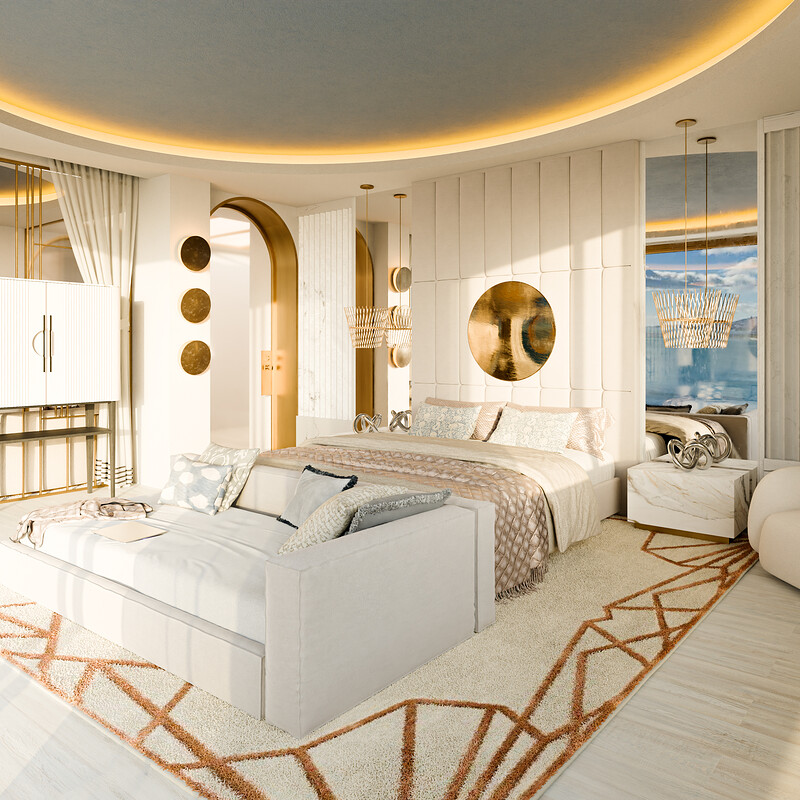 Luxurious Master Bedroom Design, Málaga