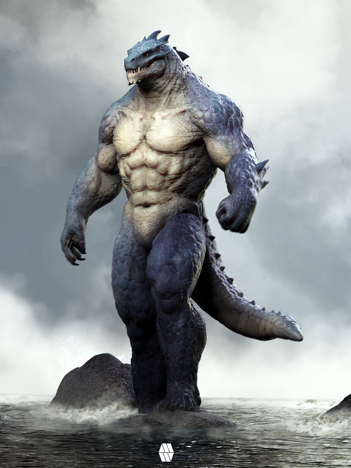 A Monster Emerges - 'Buff-zilla' Concept 
