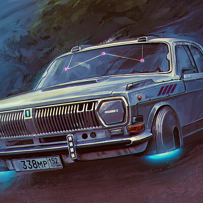 ArtStation - Brabham BT45 original artwork by Ilya Avakov