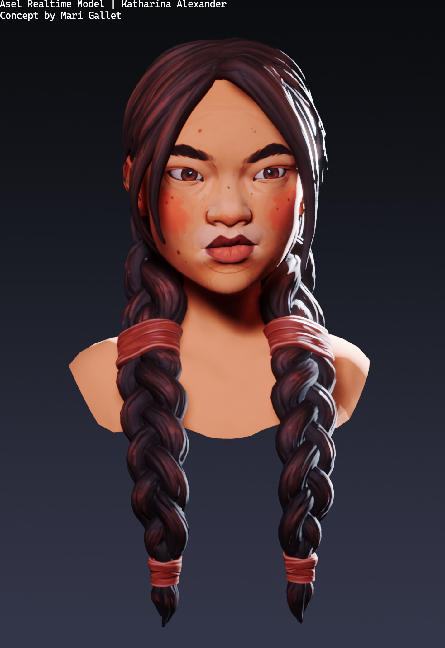 ArtStation - Asel - Realtime Character