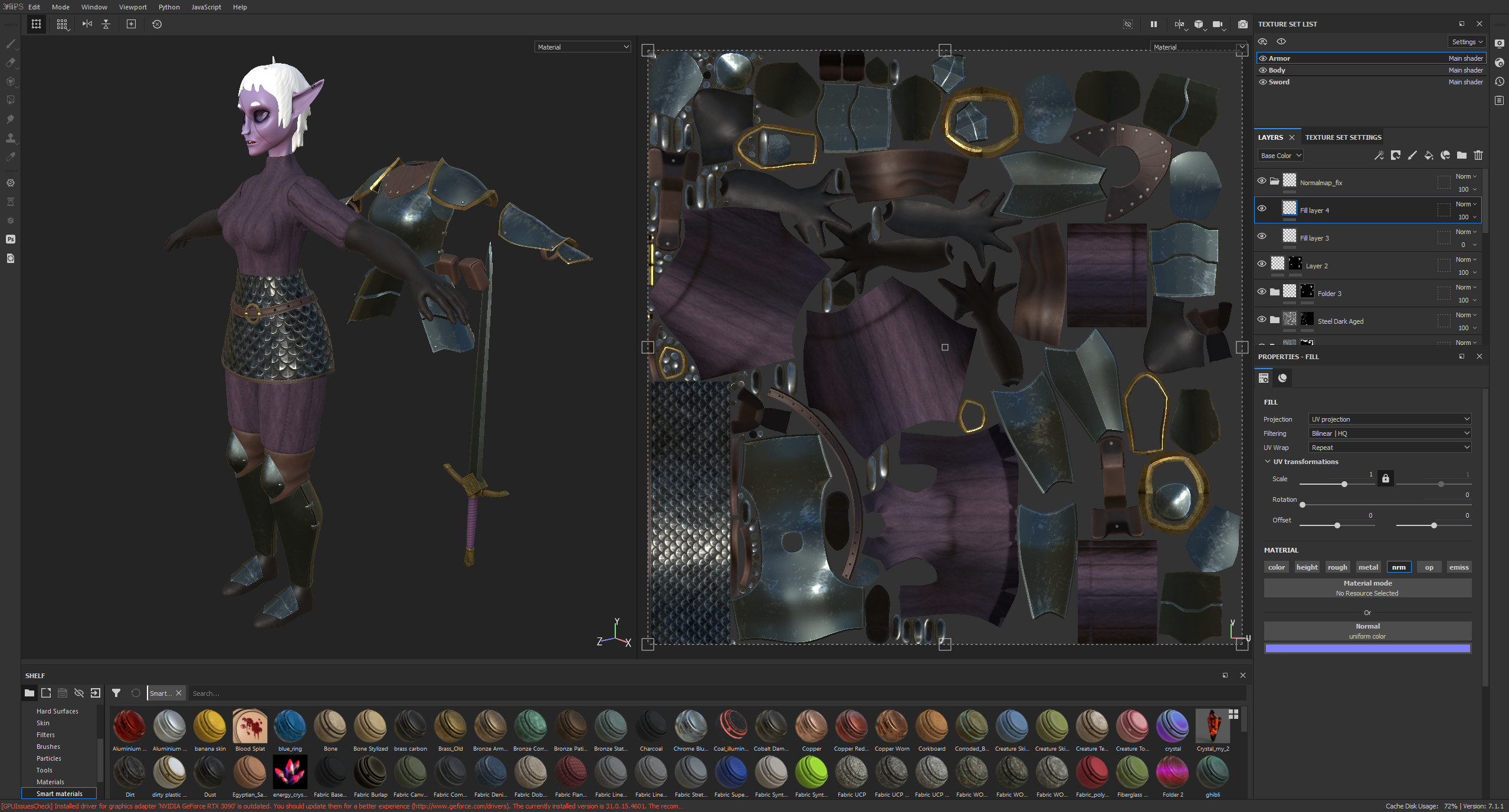 In Substance Painter