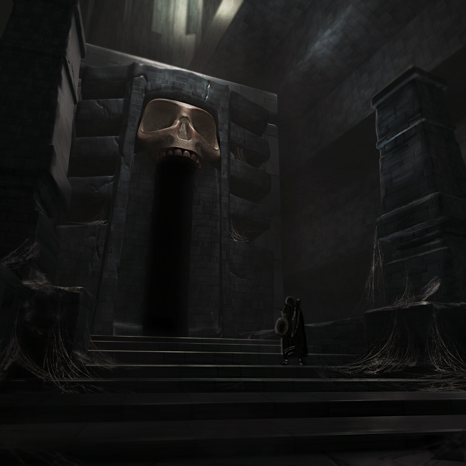 Final render after a Photoshop pass.