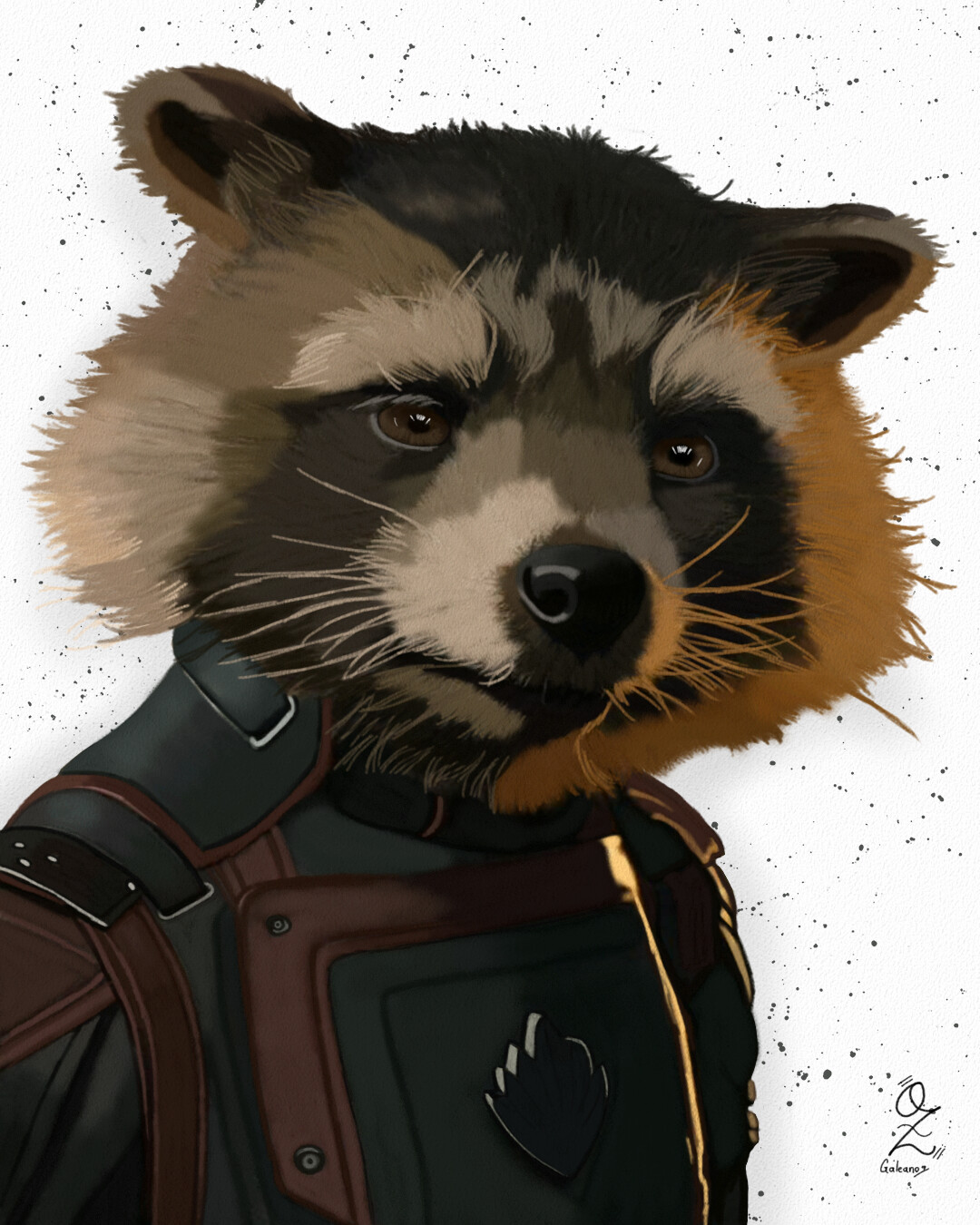 ArtStation Rocket Raccoon Fanart