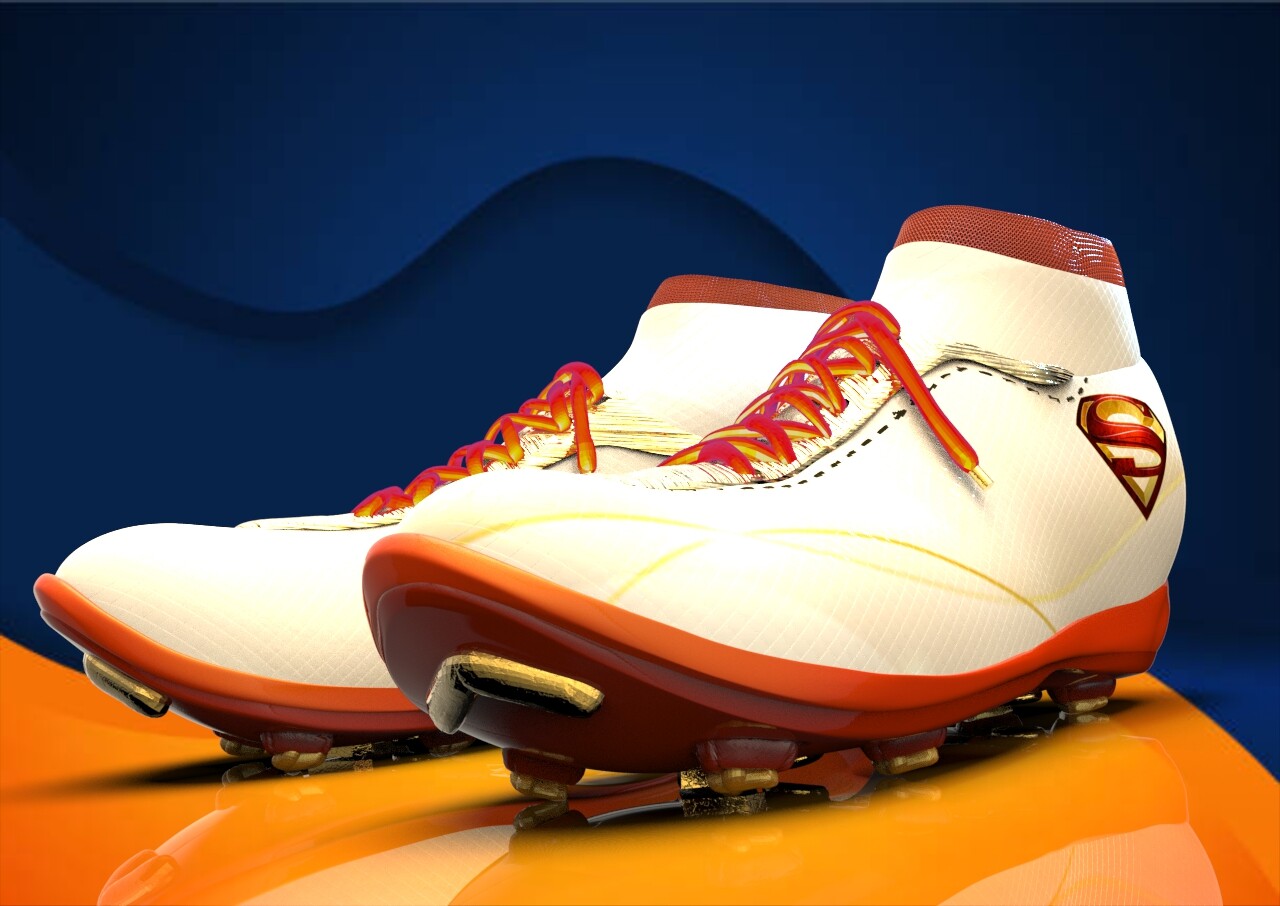 Superman baseball cleats store