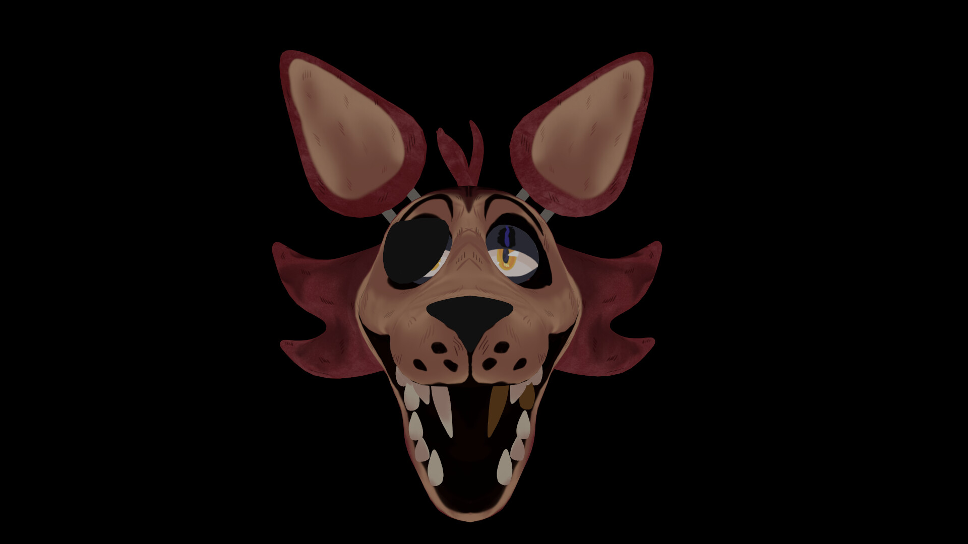 Artstation fnaf redesign suit props