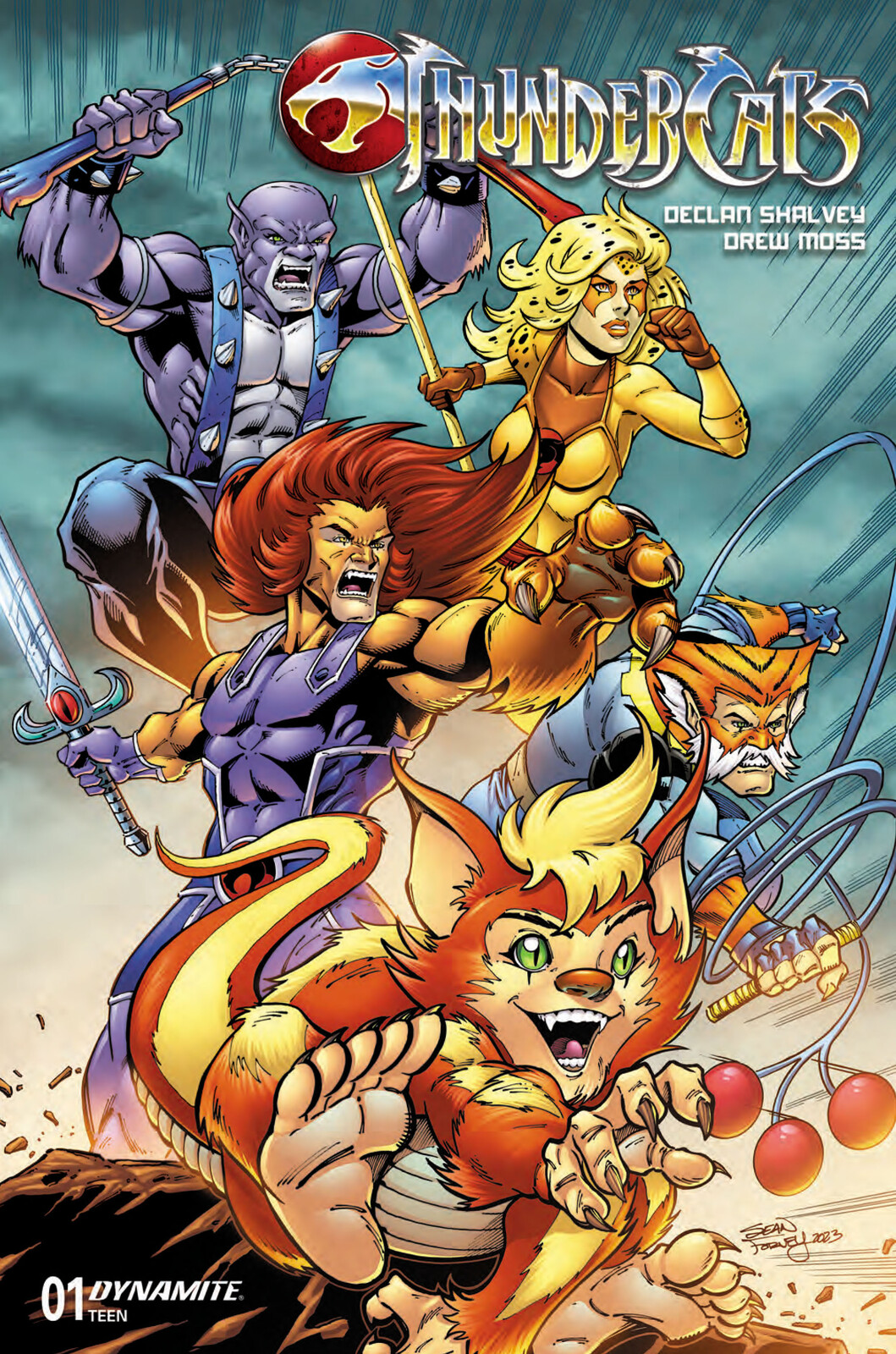 Thundercats issue 1 Sean Forney exclusive 

Pencils, inks, and colors by Sean Forney 