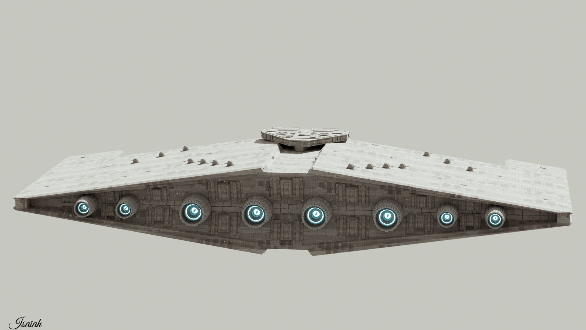 ArtStation - Quasar Fire Class Heavy Bulk Cruiser