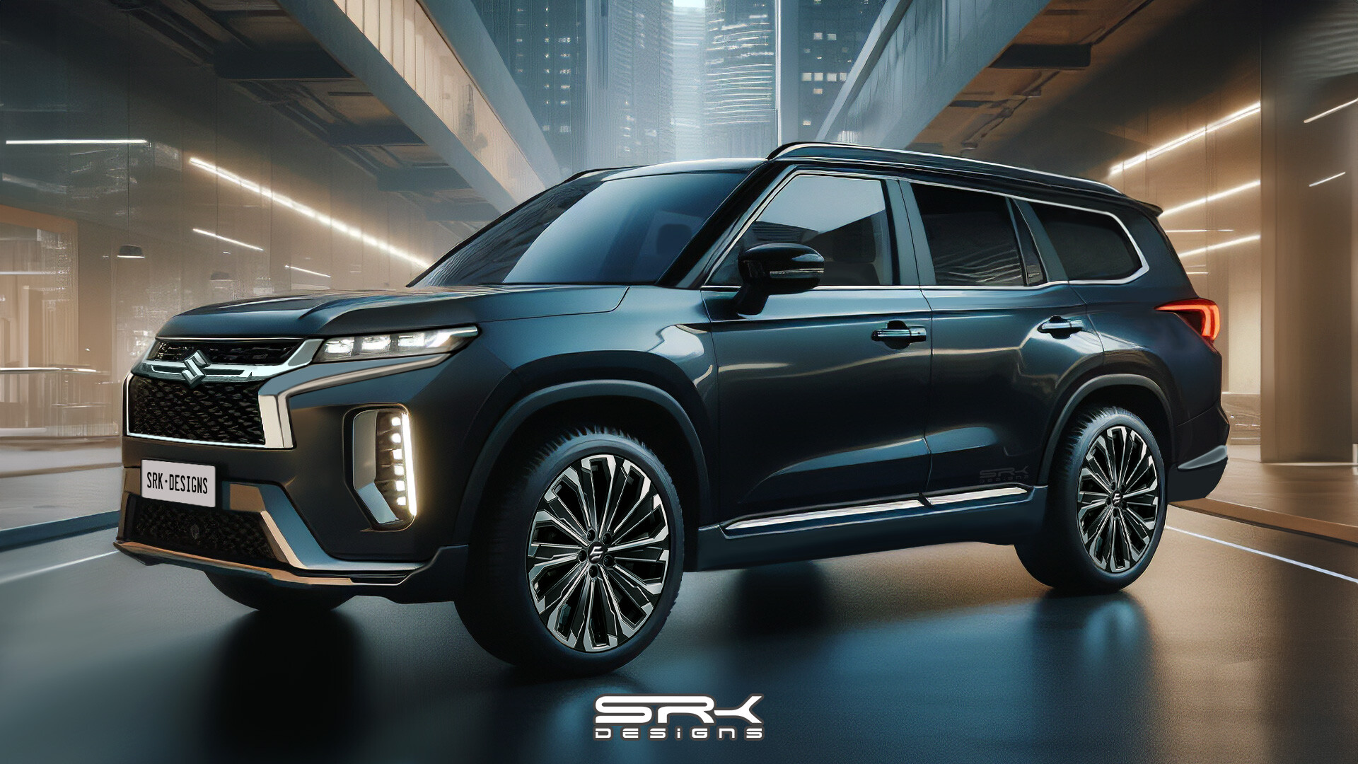 ArtStation 2024 Suzuki Grand Vitara XL 7Seater Concept