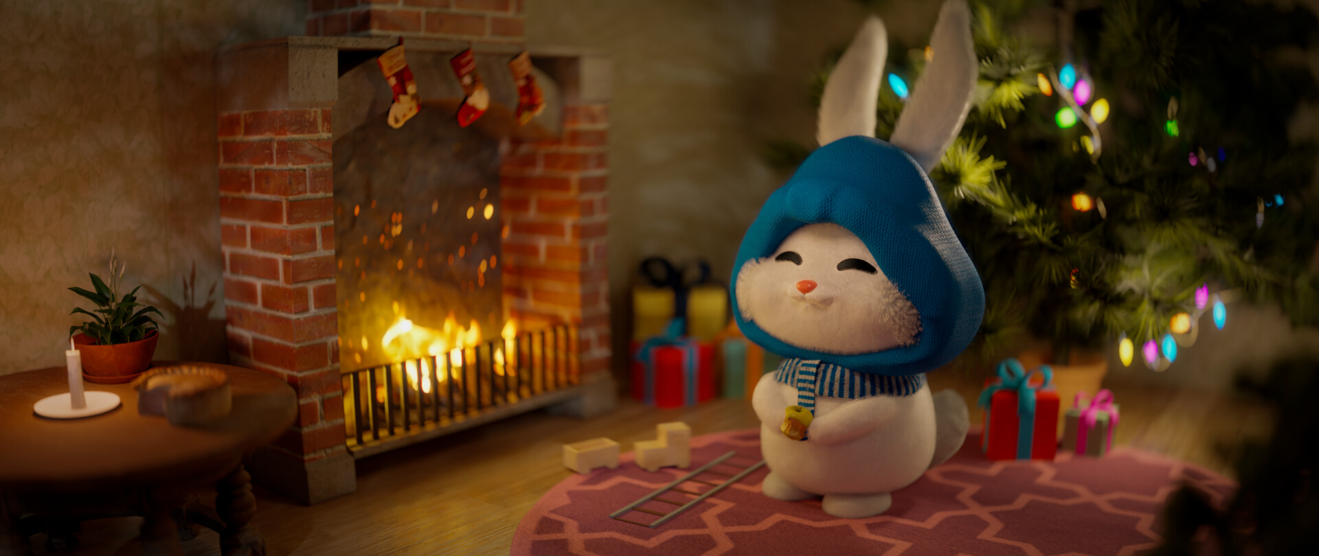 ArtStation - xmas scene