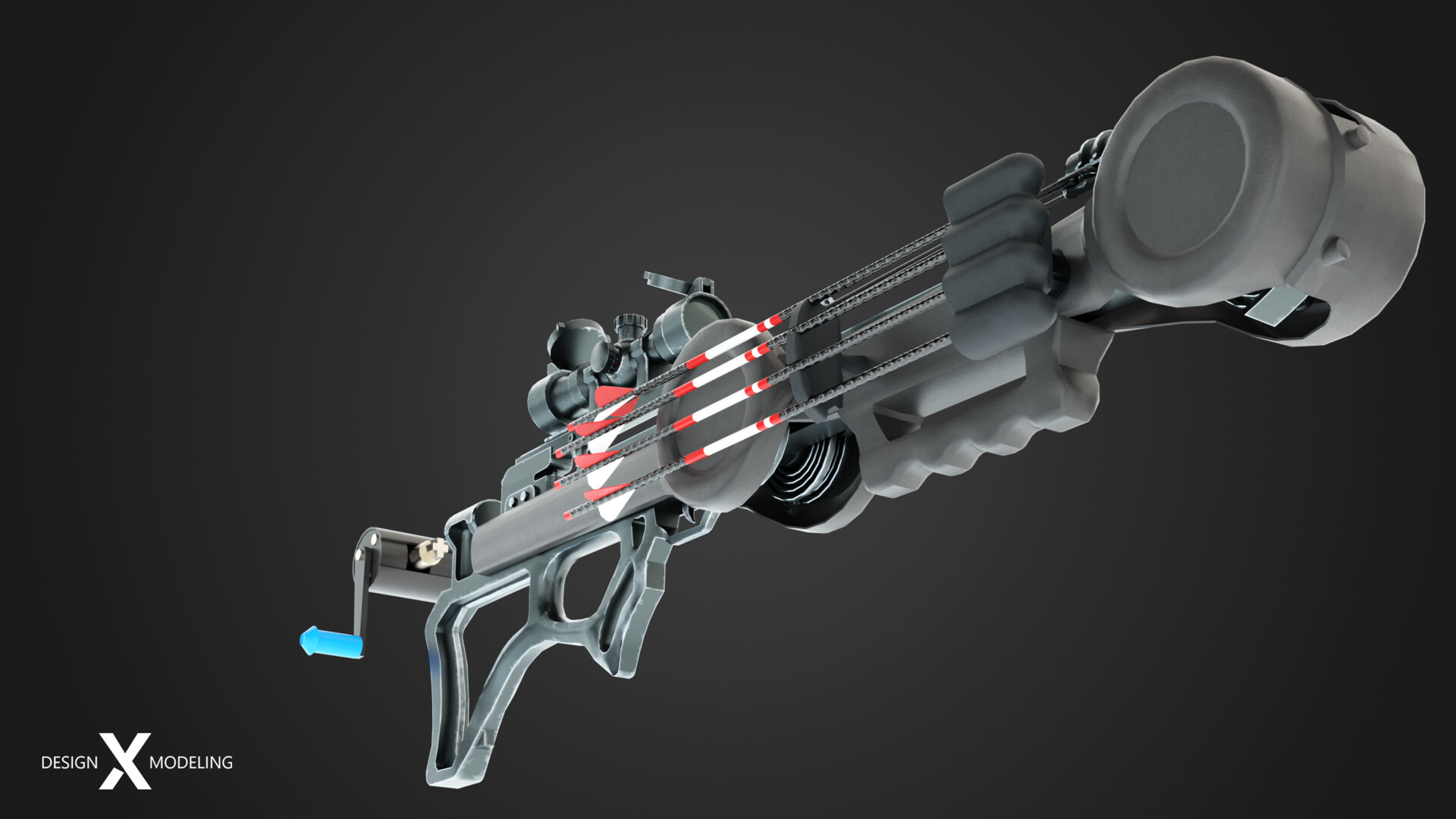 ArtStation Lancehead F1 Crossbow