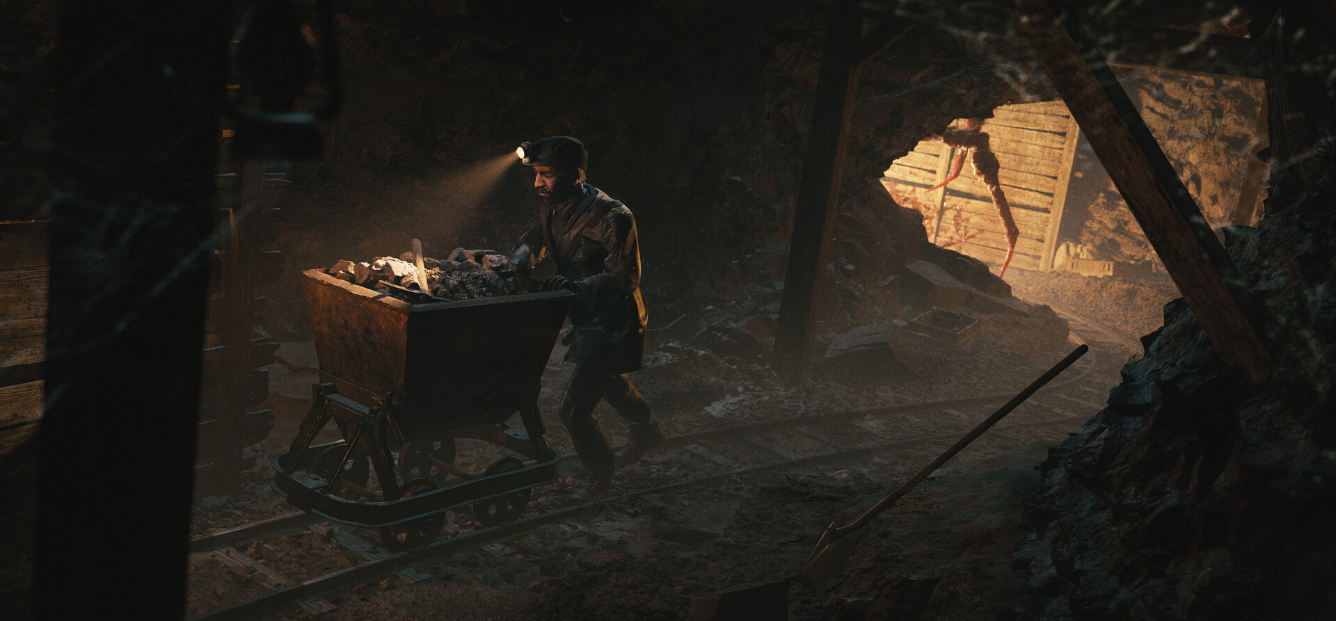 ArtStation - Mine Shaft