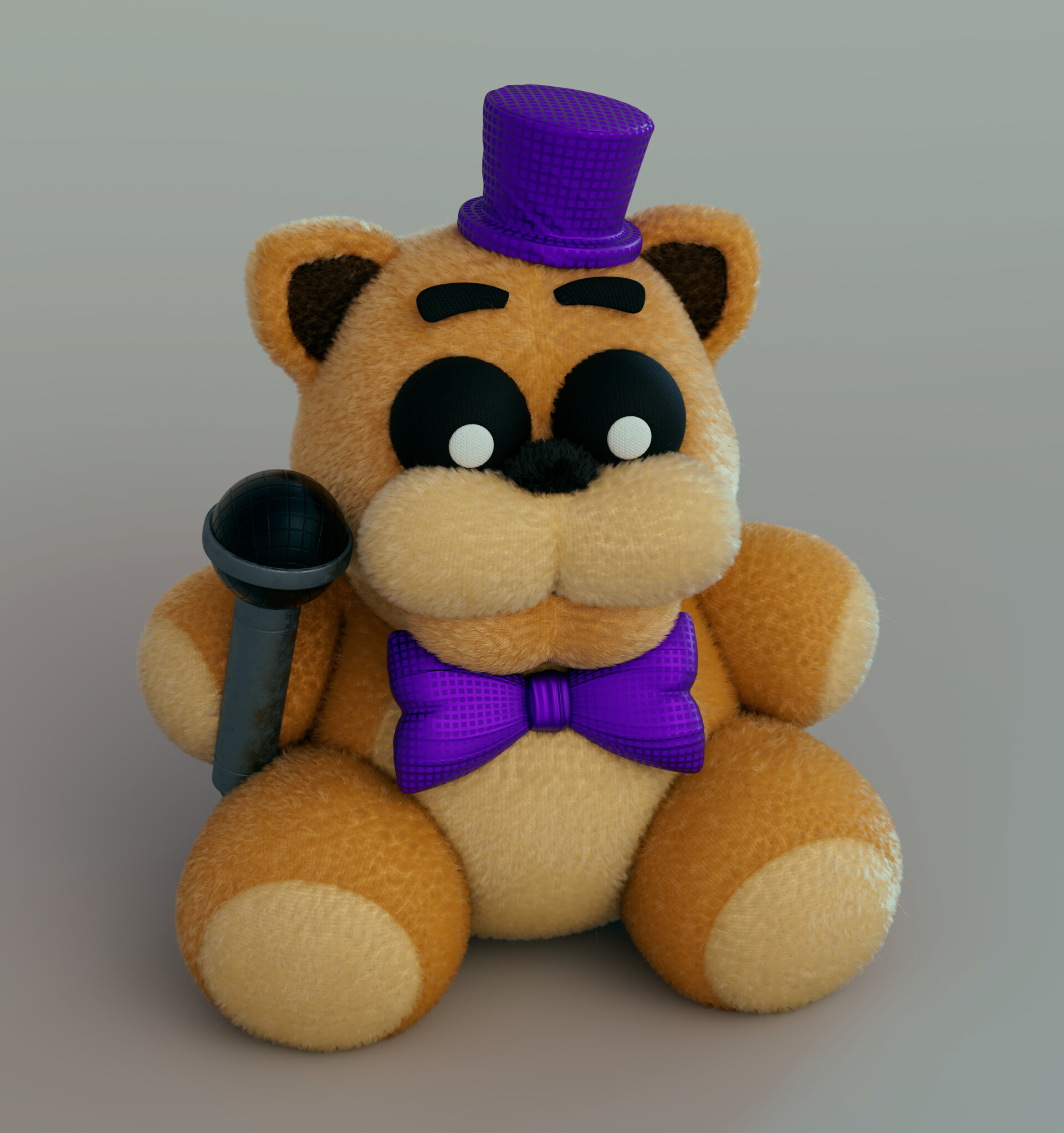 ArtStation Golden Freddy Plushie