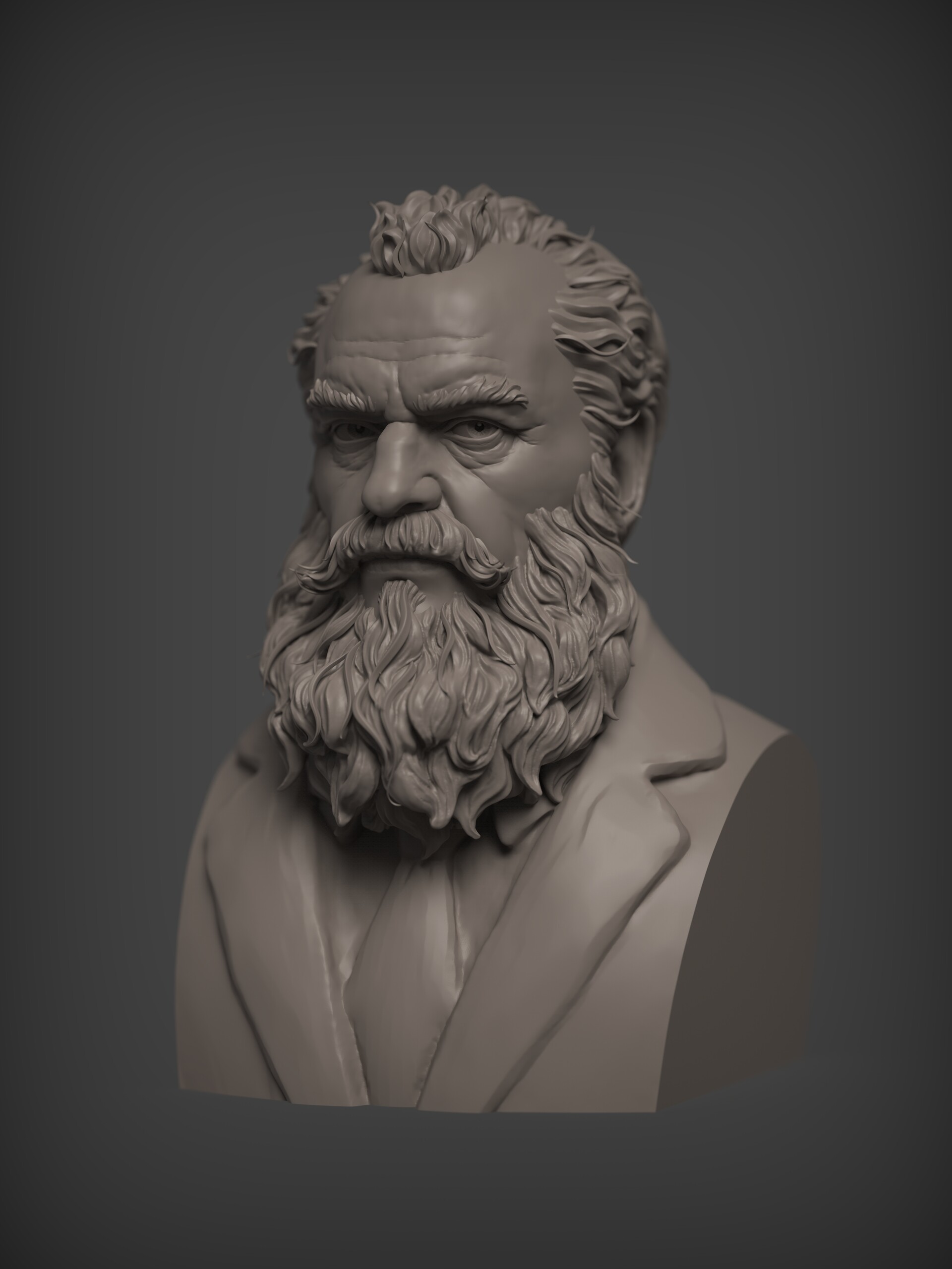 ArtStation 胸像练习