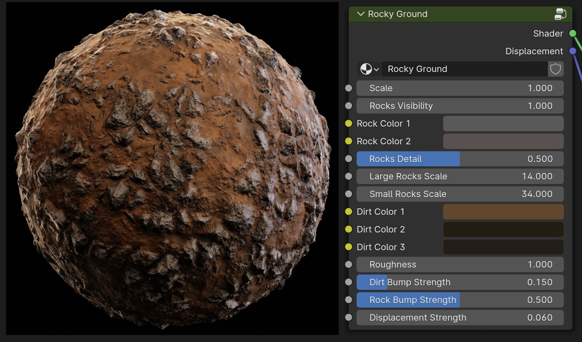 Ryan King Procedural Rocky Ground Material (Blender Tutorial)