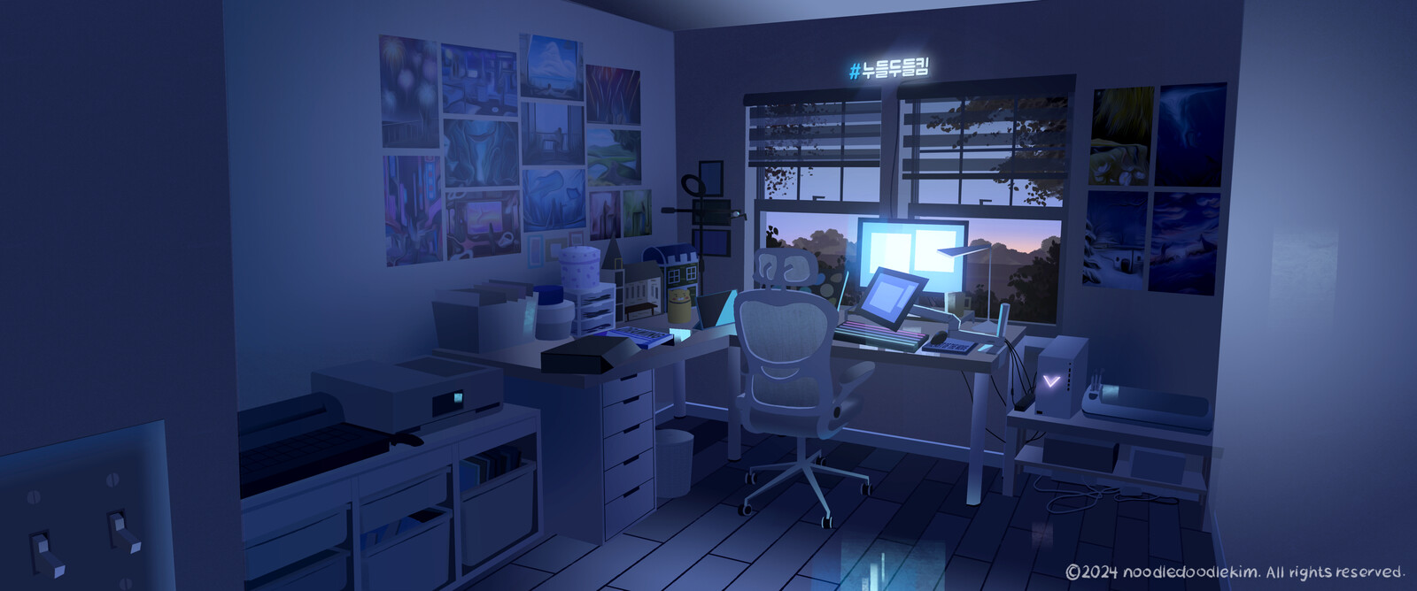 Blue hour