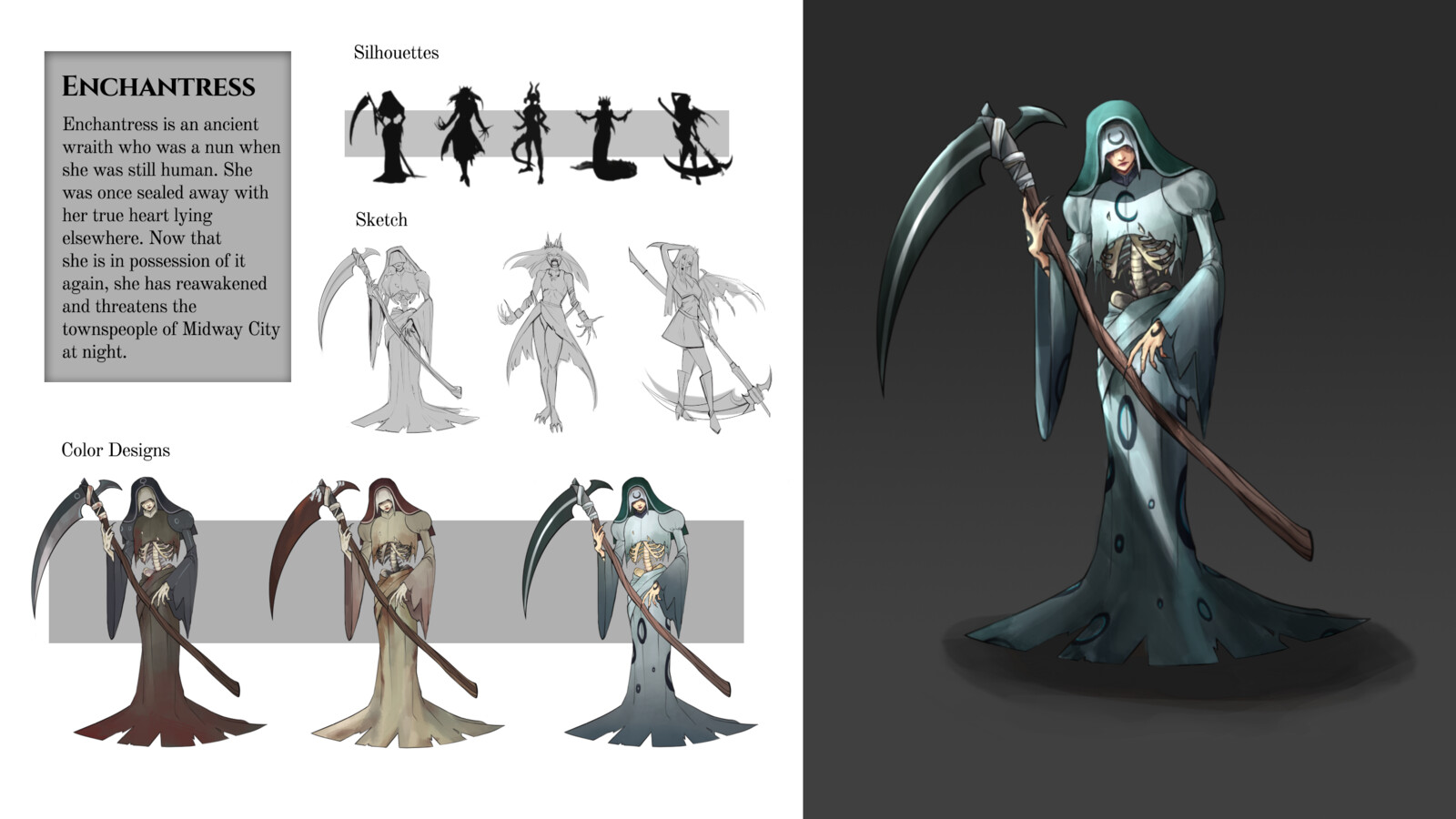Enchantress Character Design