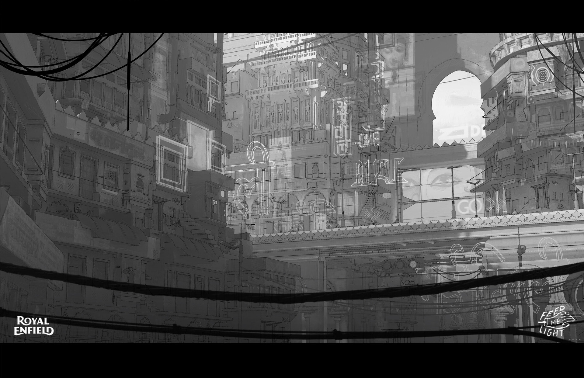 Eduardo Pena Shotgun 650 Royal Enfield Feed Me Light