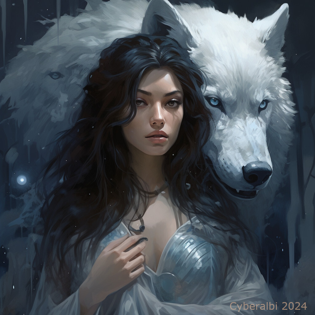 ArtStation - Beautiful wolf girl