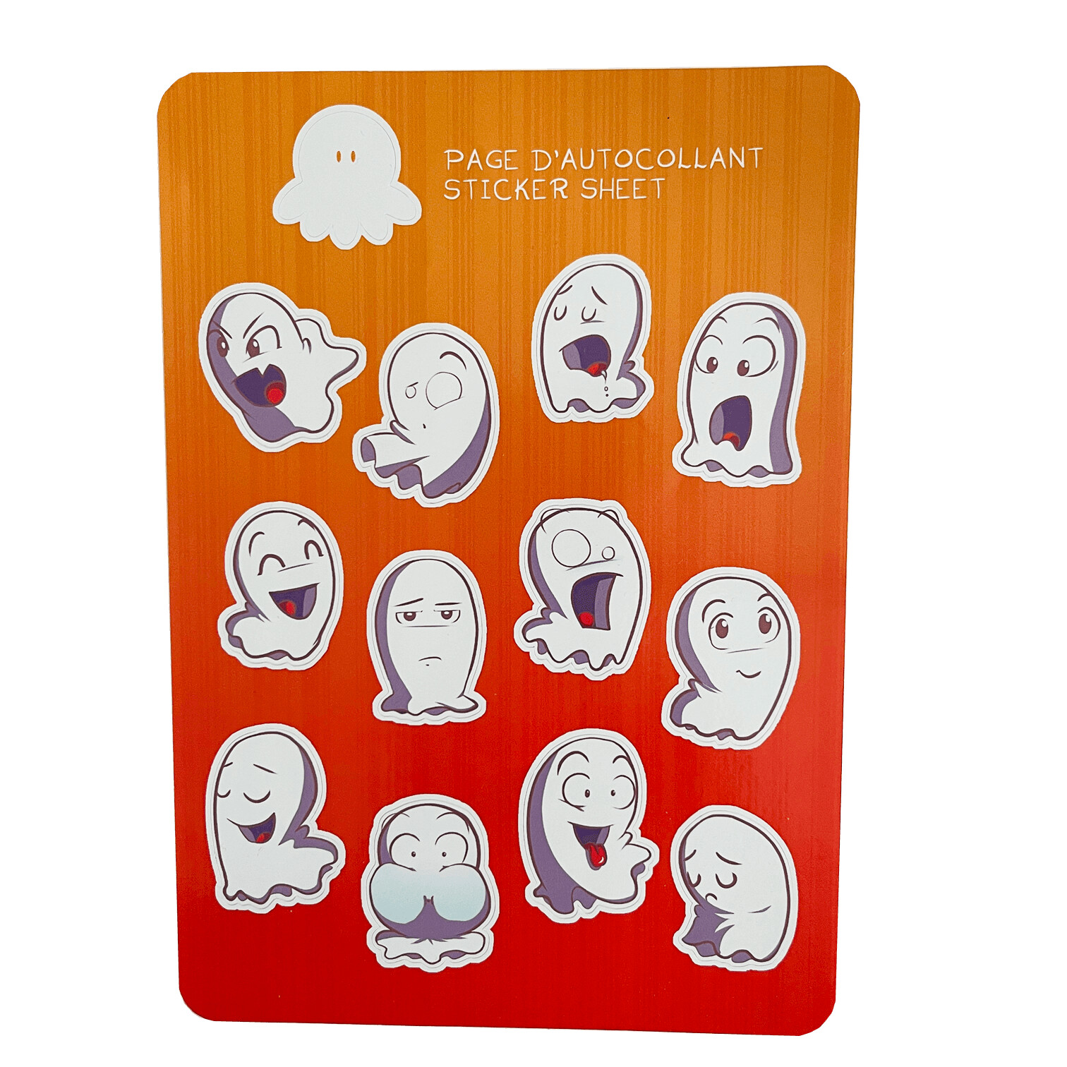 Final product: Sticker Sheet