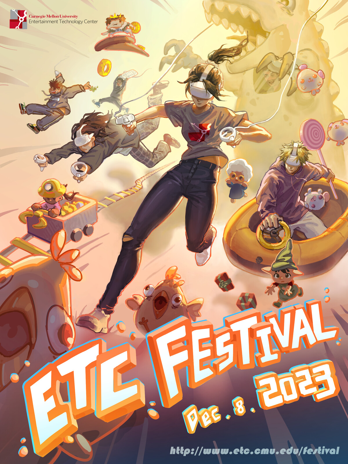 CMU ETC Student Festival Poster