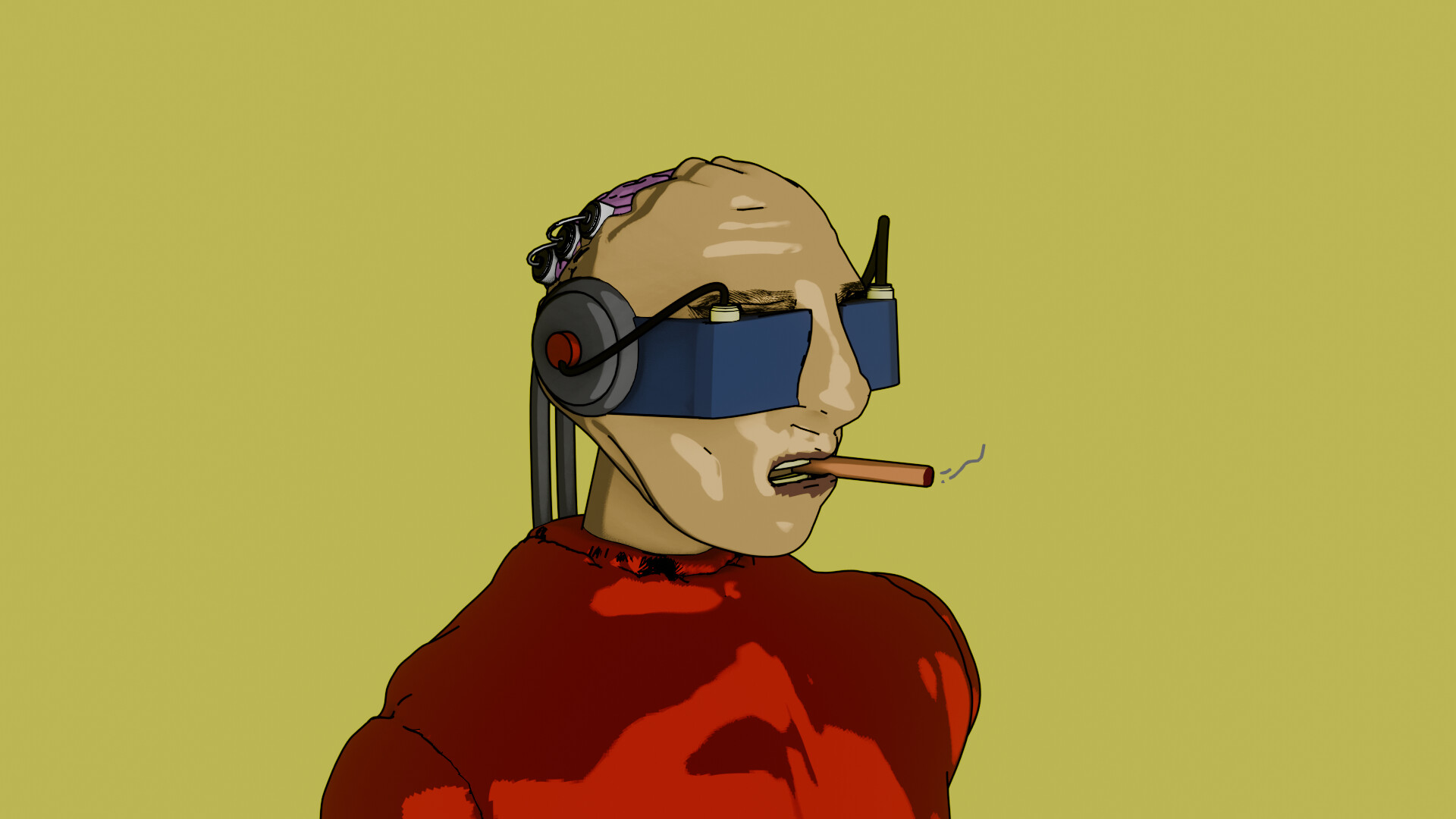 ArtStation - cigar guy?