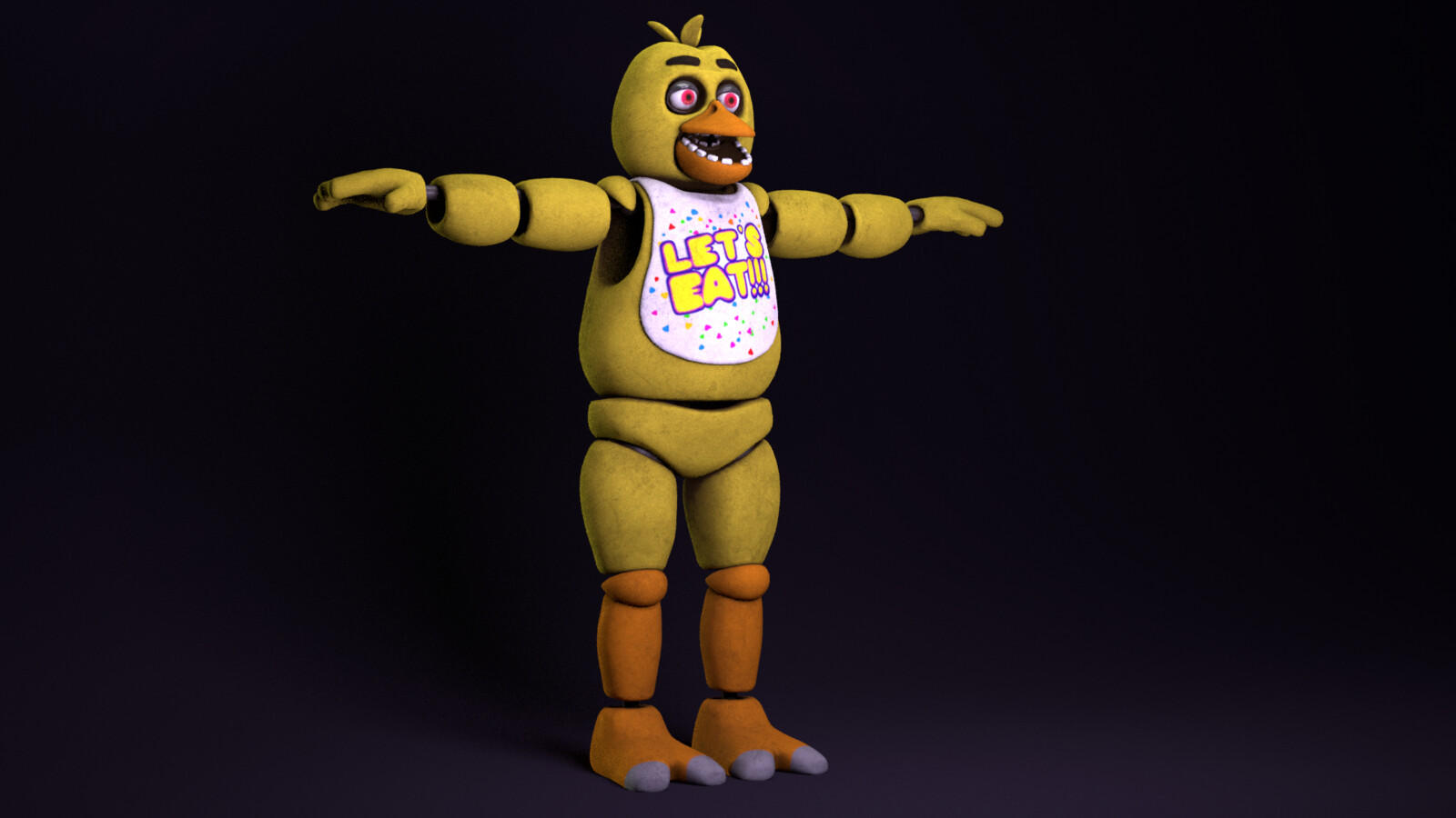 Three-Quarter View Render
