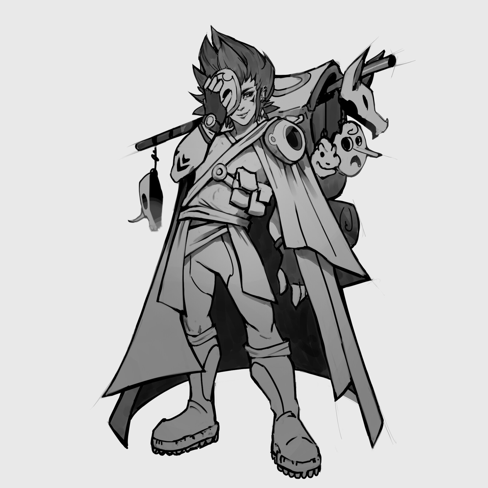 initial character sketch
