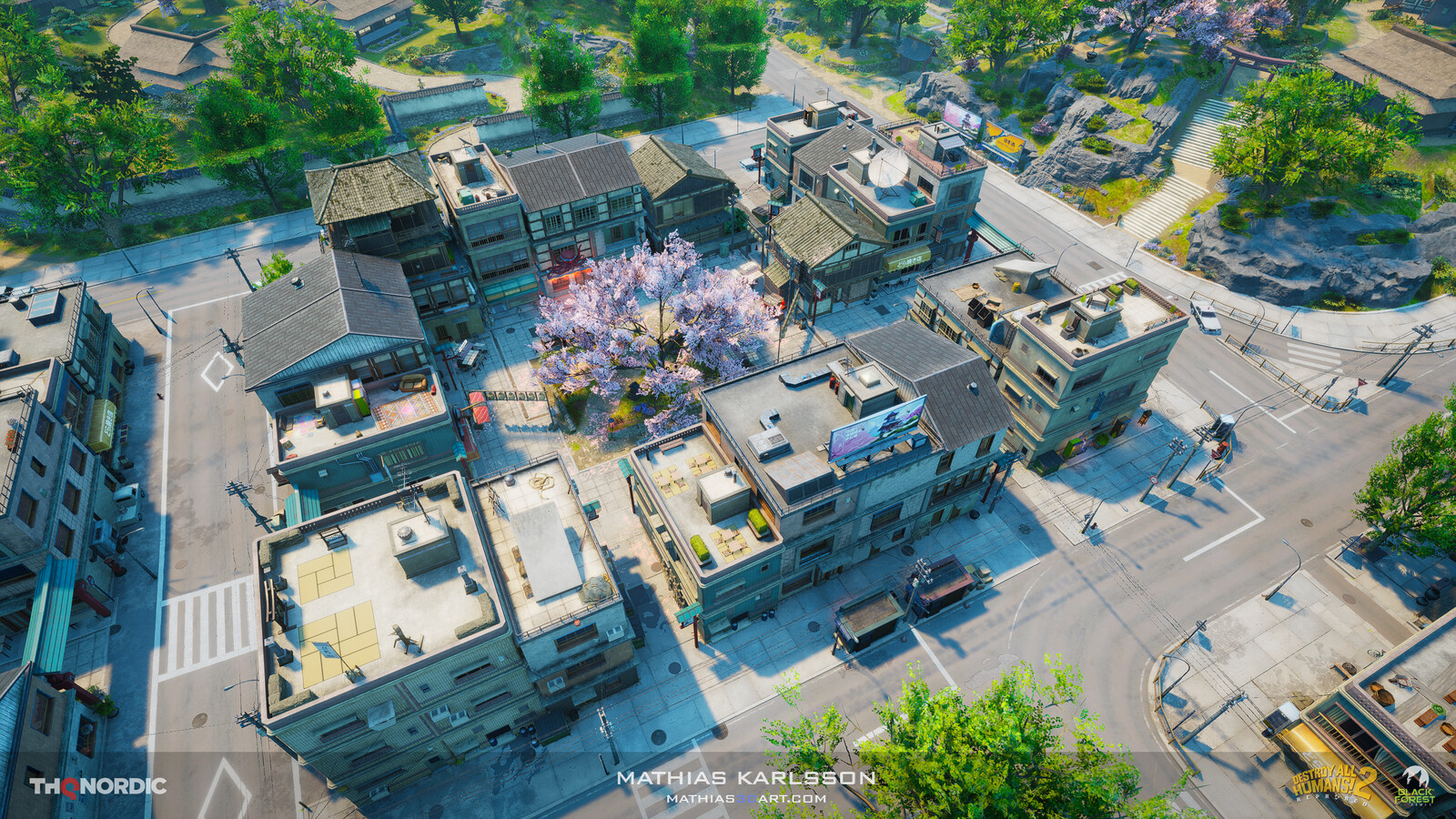 In engine - Yakuza city block