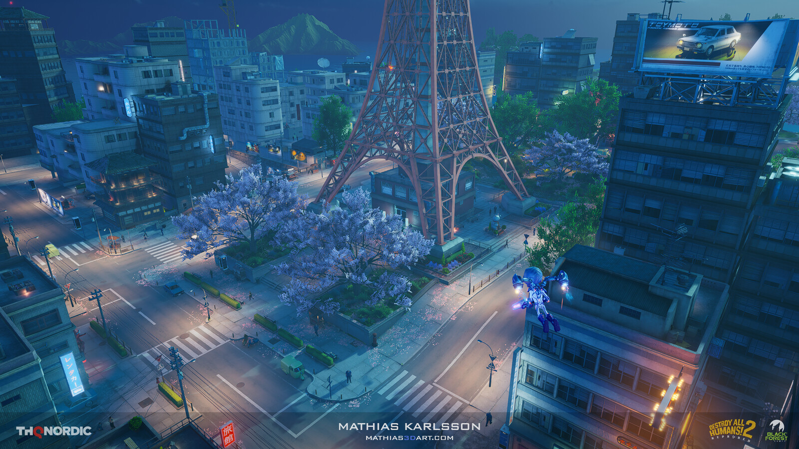 In game - Photo mode - City Night